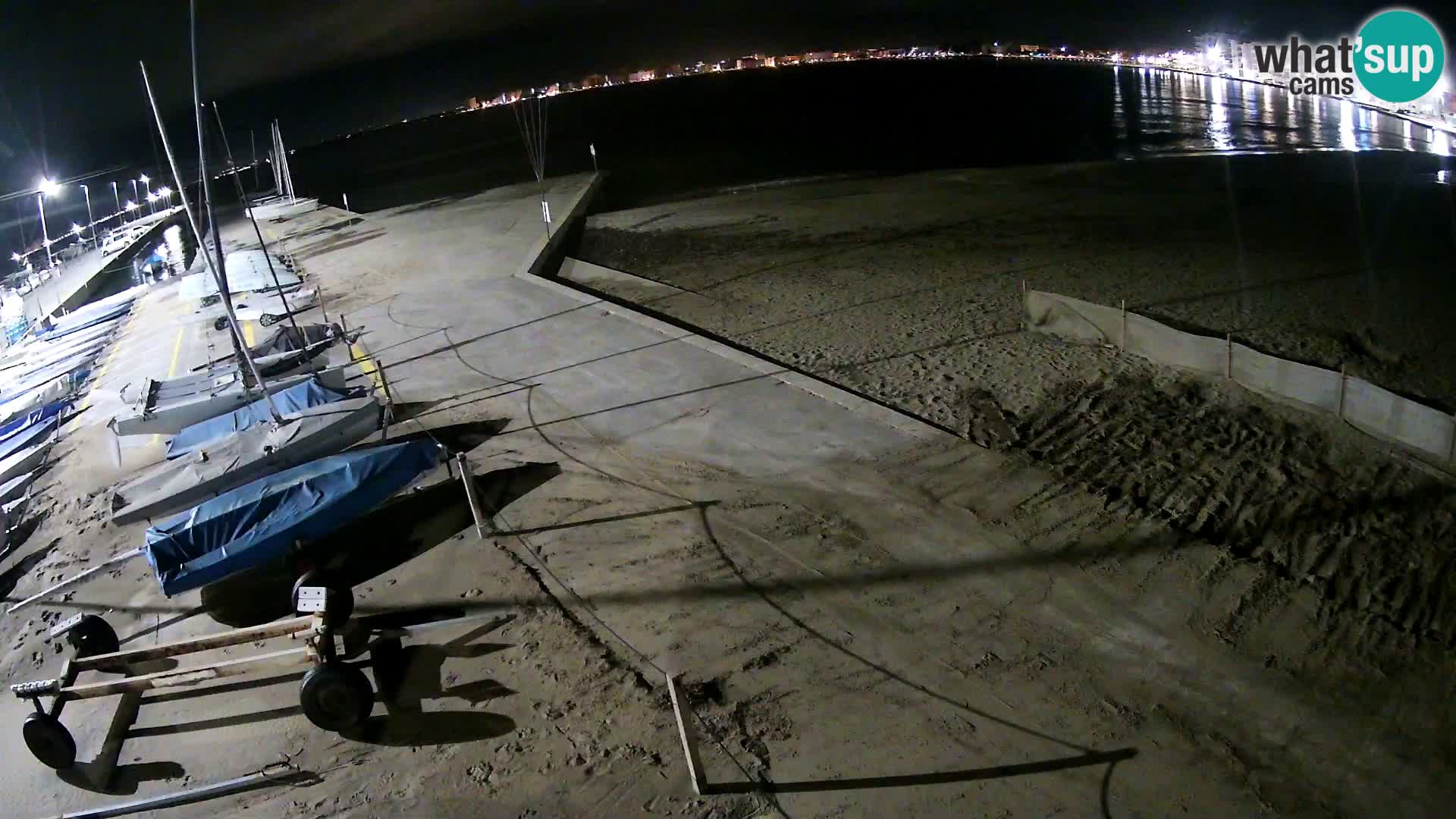 Web kamera Roses marina – Costa Brava – plaža La Perola