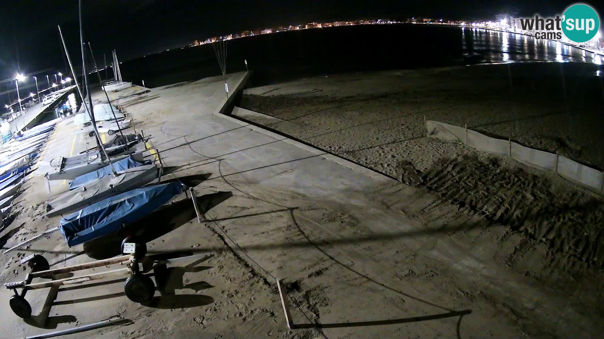 Kamera Roses marina – Costa Brava – plaža La Perola