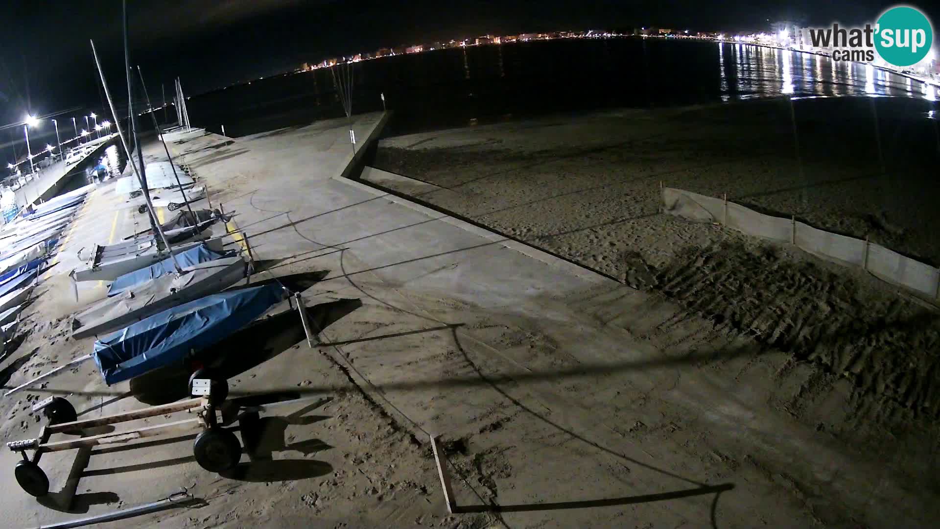 Webcam porto di Roses – Costa Brava – spiaggia La Perola