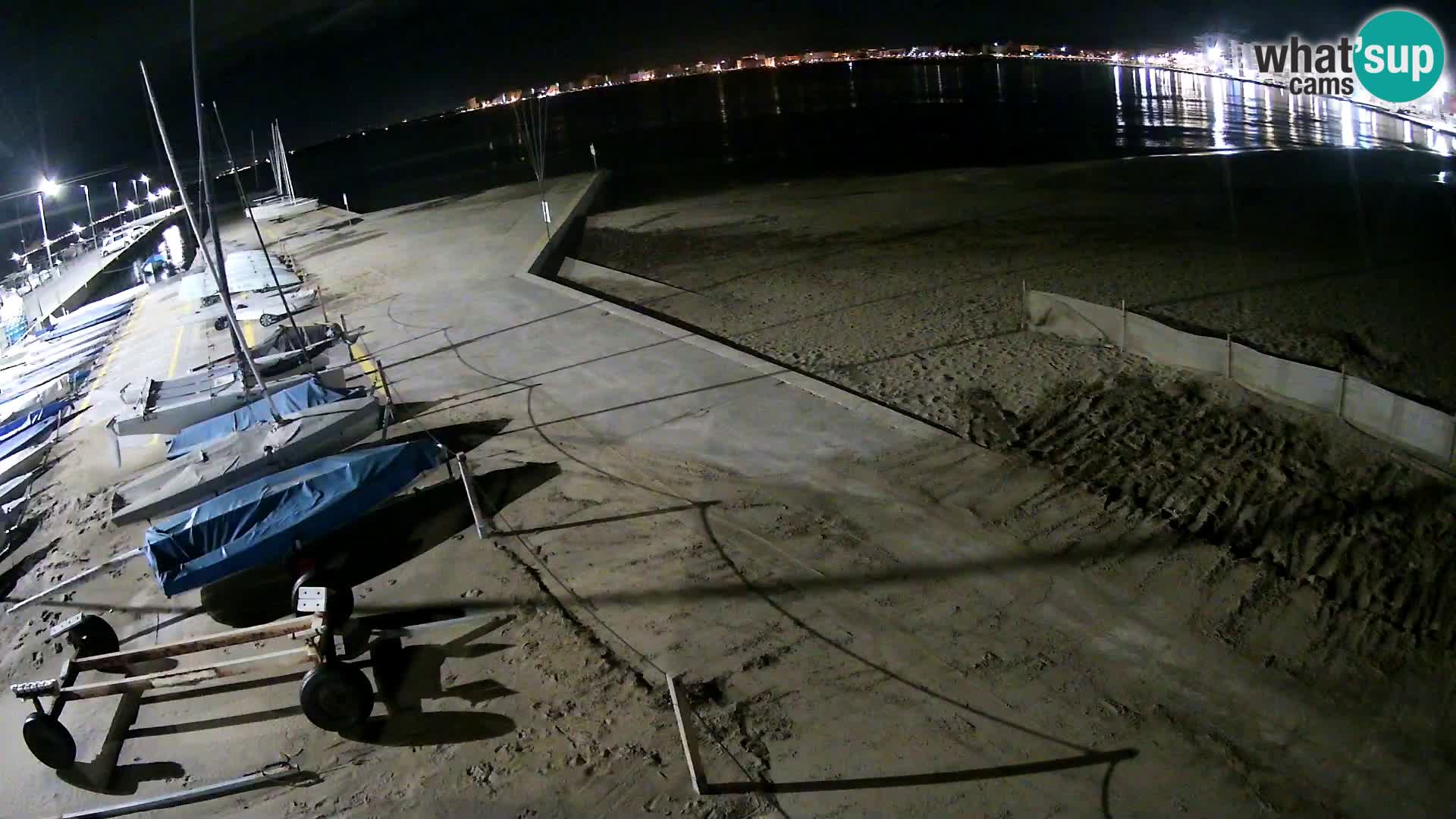 Kamera Roses marina – Costa Brava – plaža La Perola