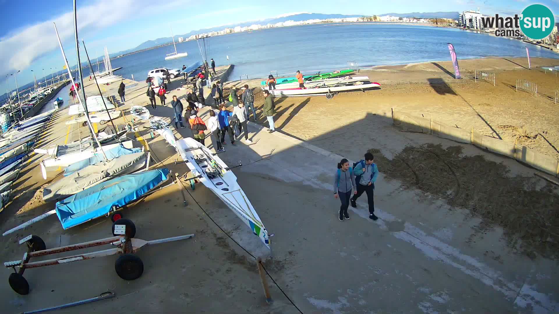 Kamera Roses marina – Costa Brava – plaža La Perola