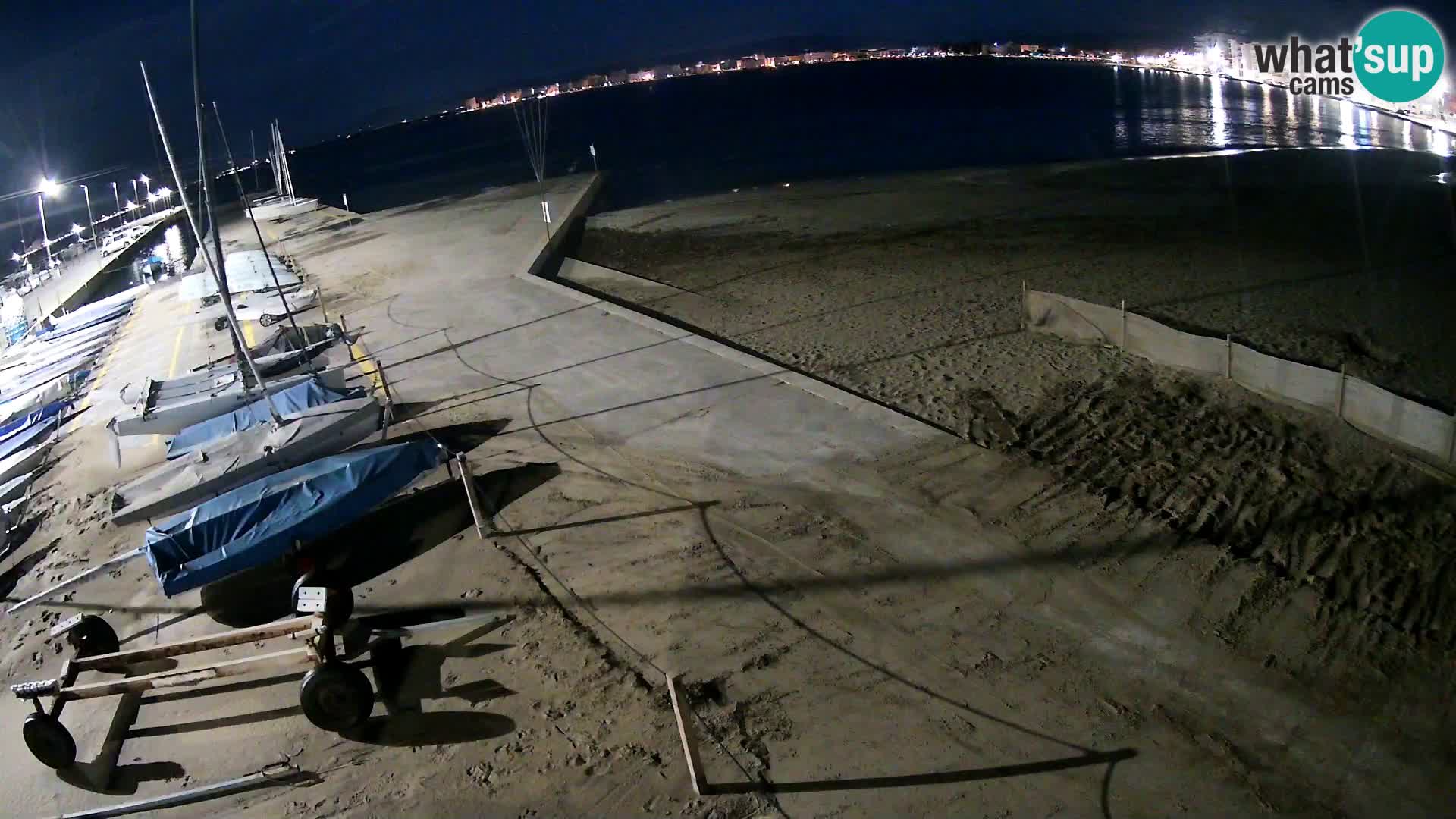 Webcam Hafen von Roses – Costa Brava – Strand La Perola