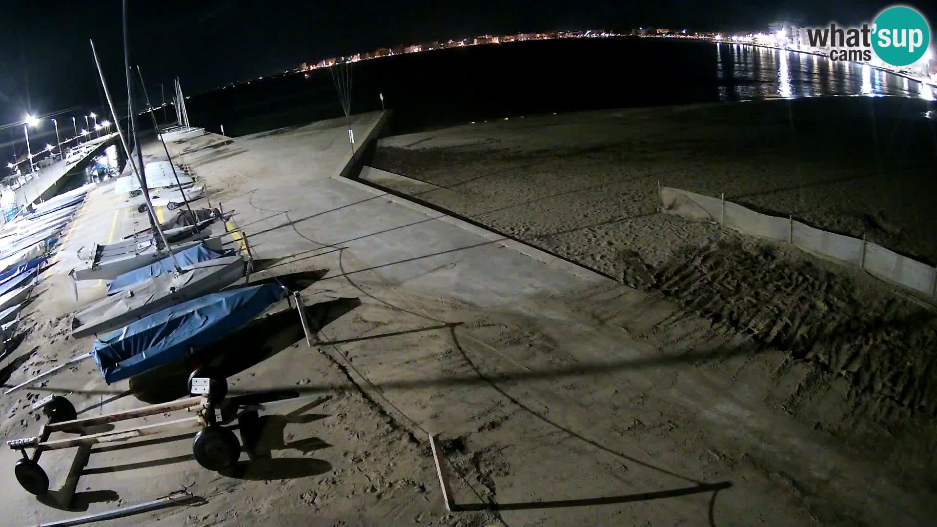 Webcam porto di Roses – Costa Brava – spiaggia La Perola