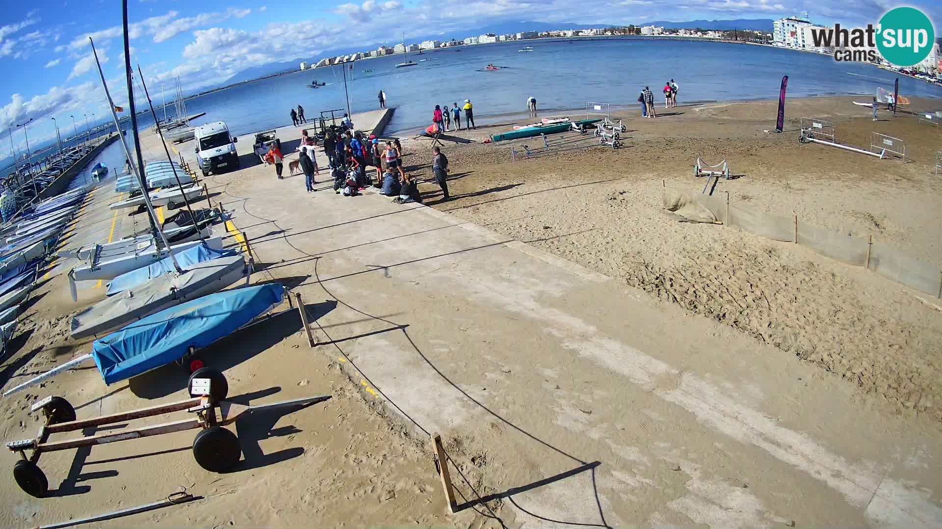 Webcam Port of Roses – Costa Brava – La Perola Beach