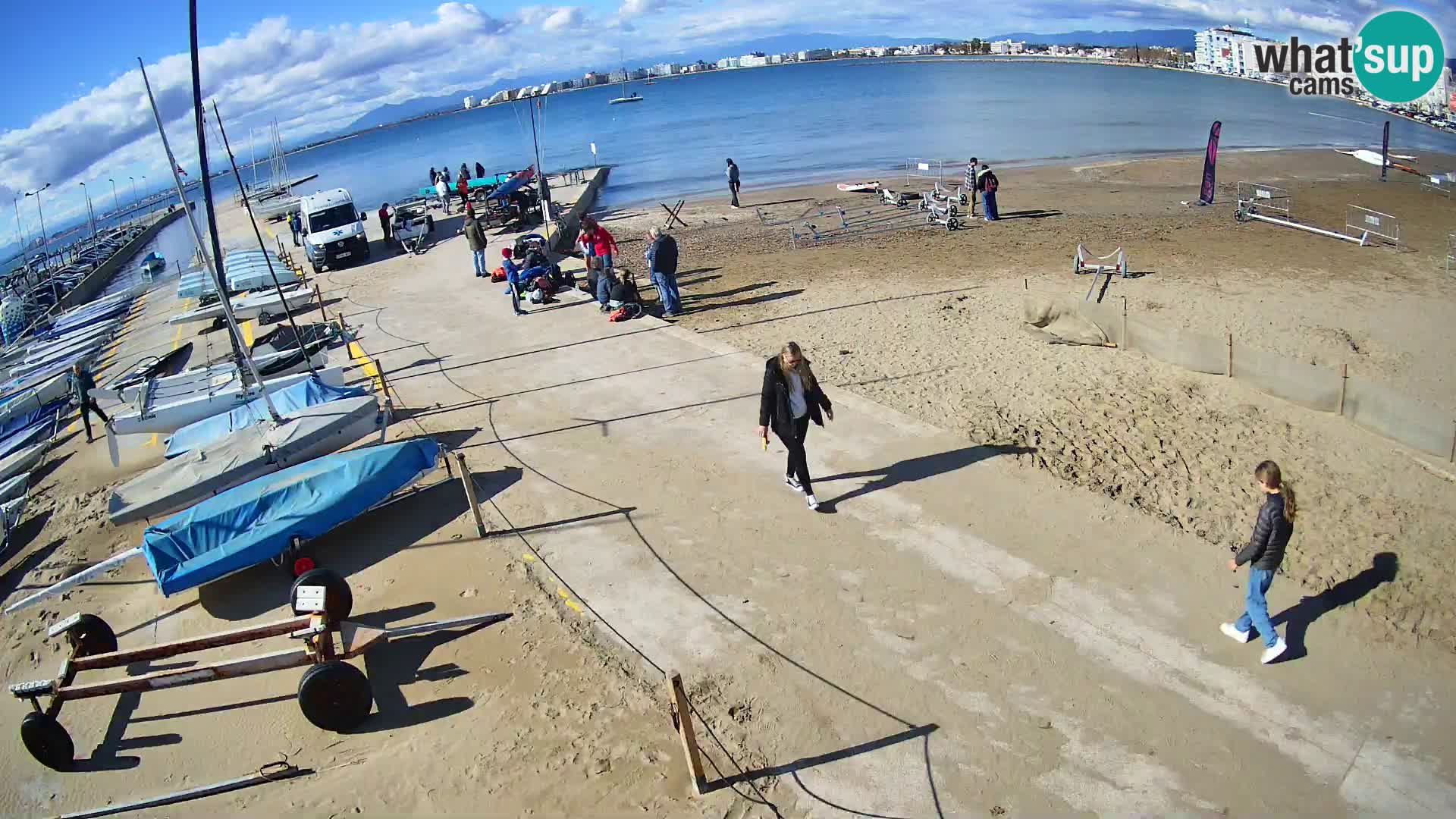 Kamera Roses marina – Costa Brava – plaža La Perola