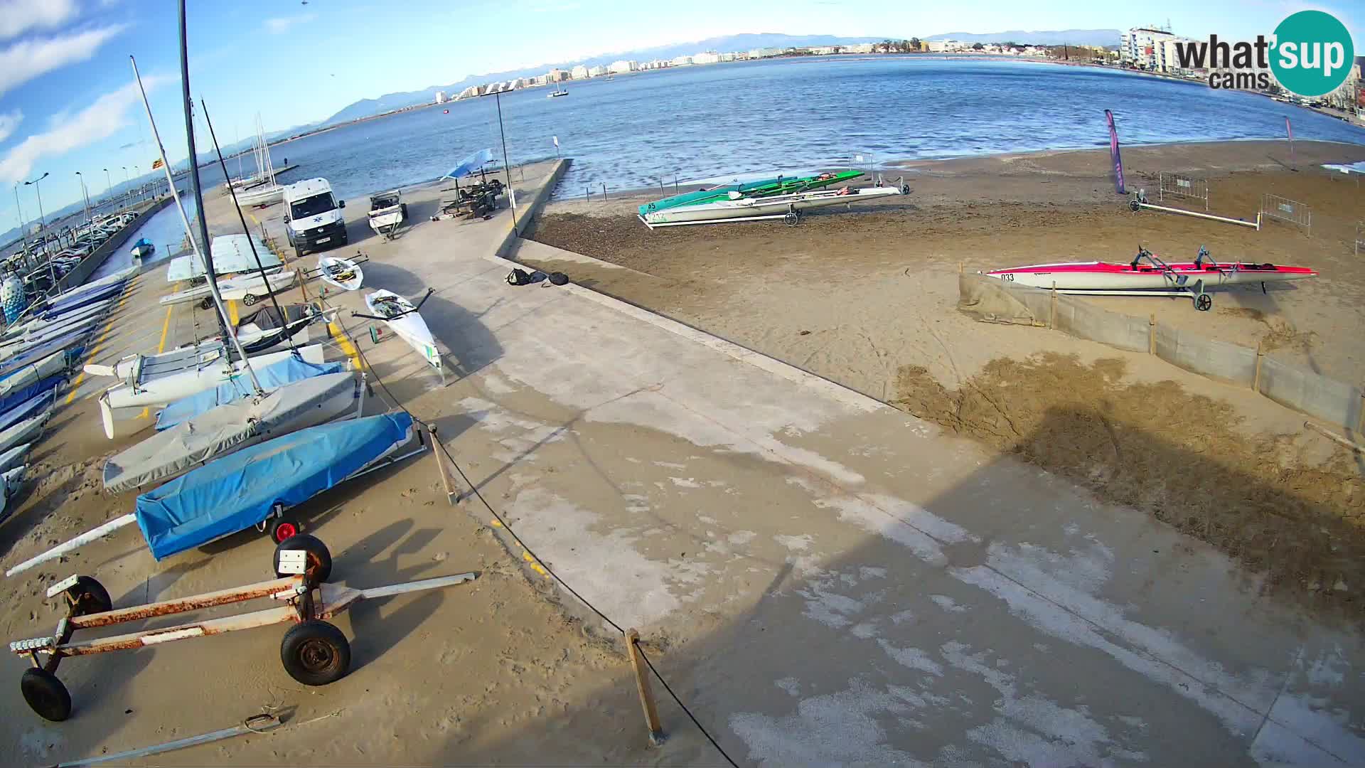 Kamera Roses marina – Costa Brava – plaža La Perola