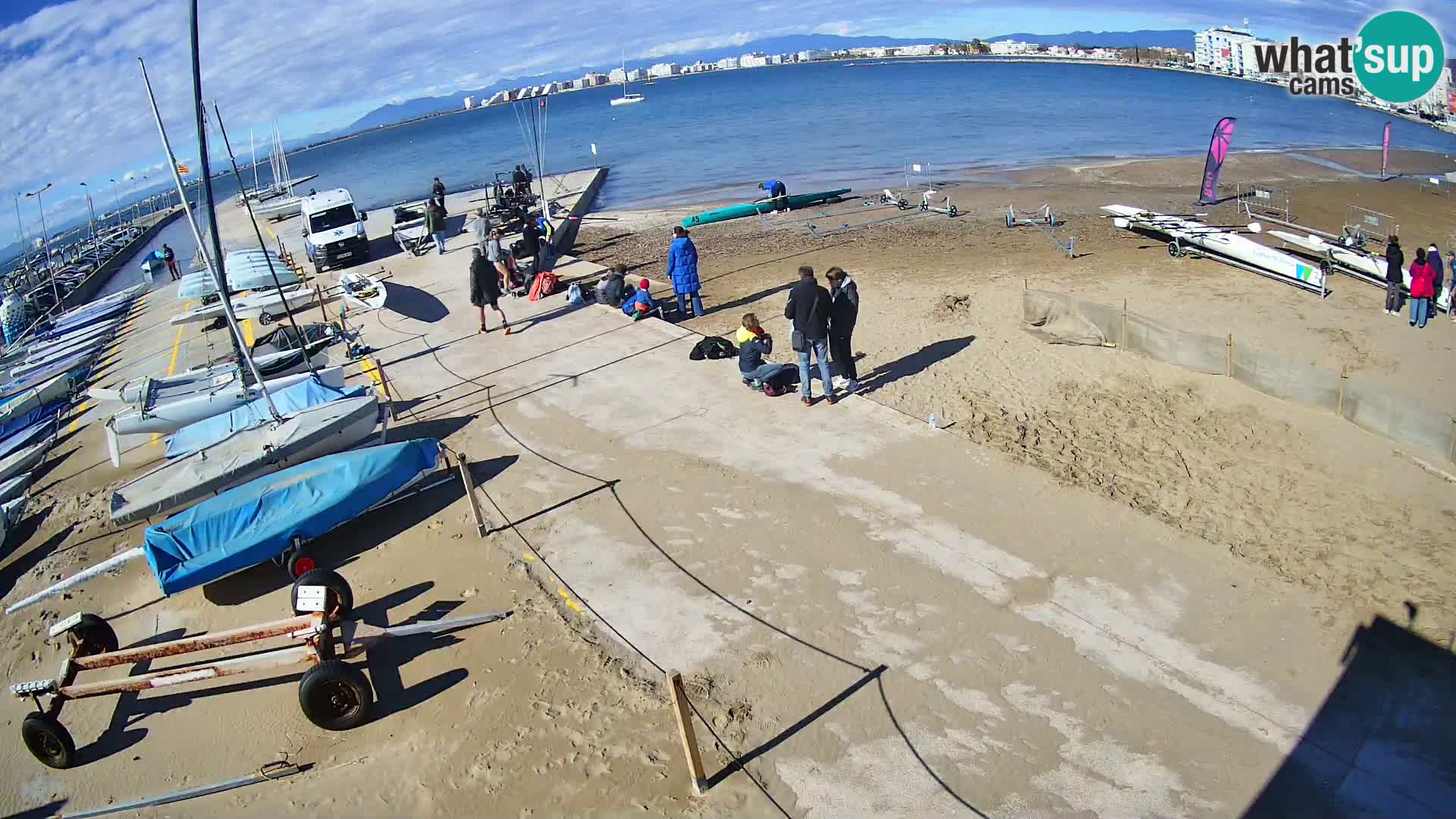 Kamera Roses marina – Costa Brava – plaža La Perola