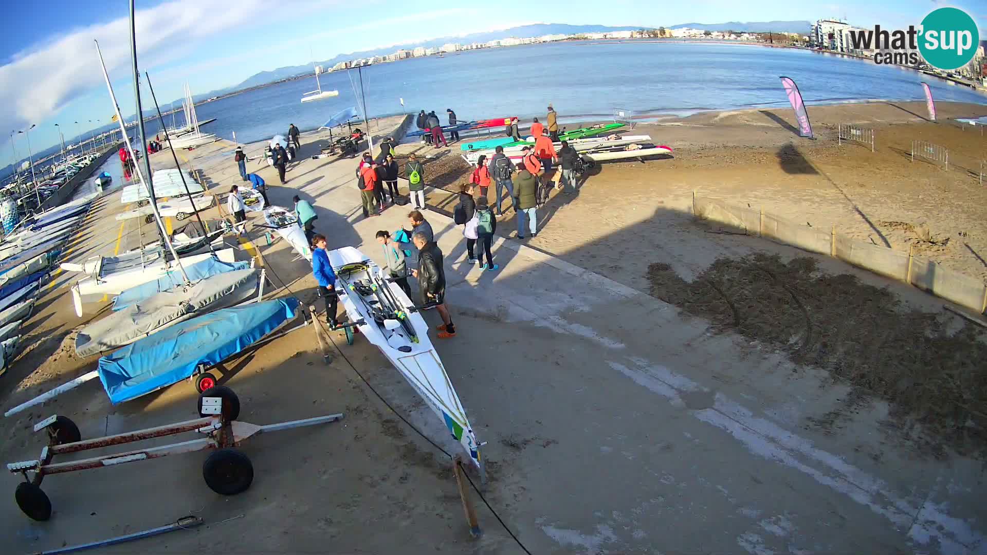 Webcam Hafen von Roses – Costa Brava – Strand La Perola