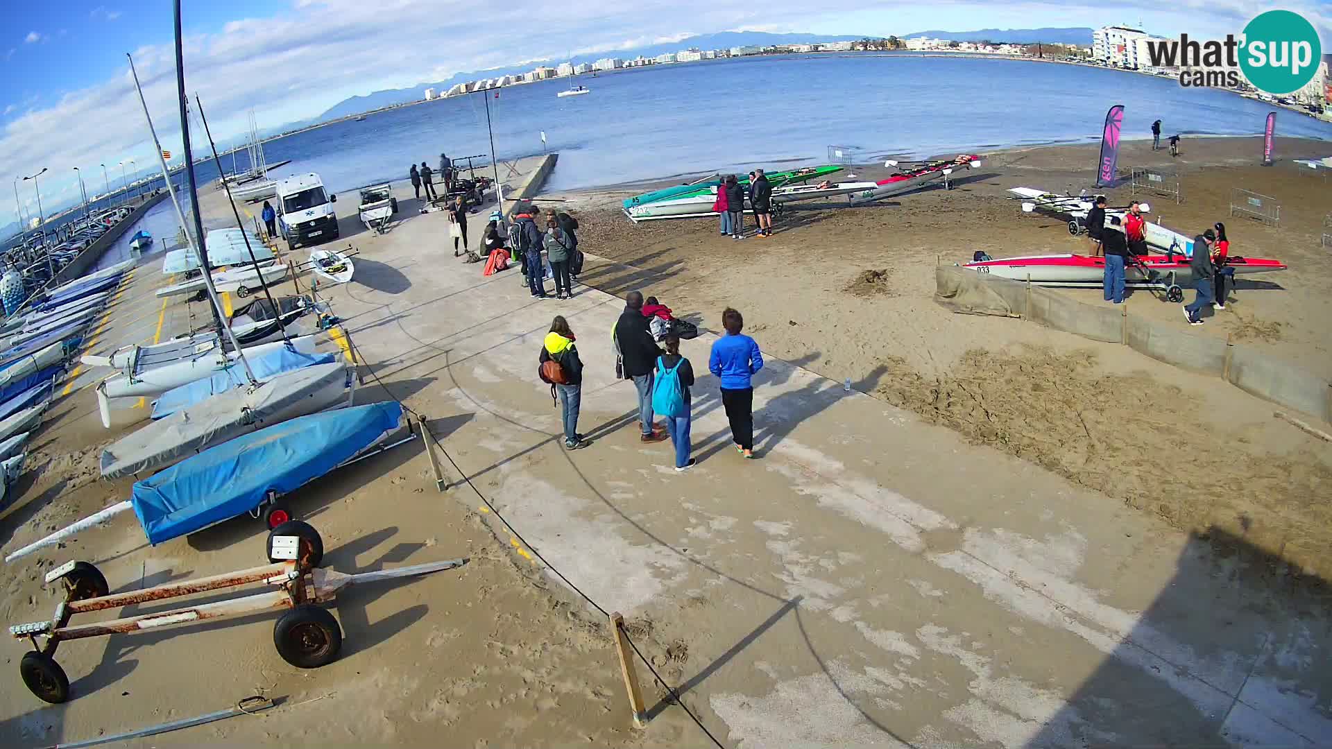 Webcam Hafen von Roses – Costa Brava – Strand La Perola