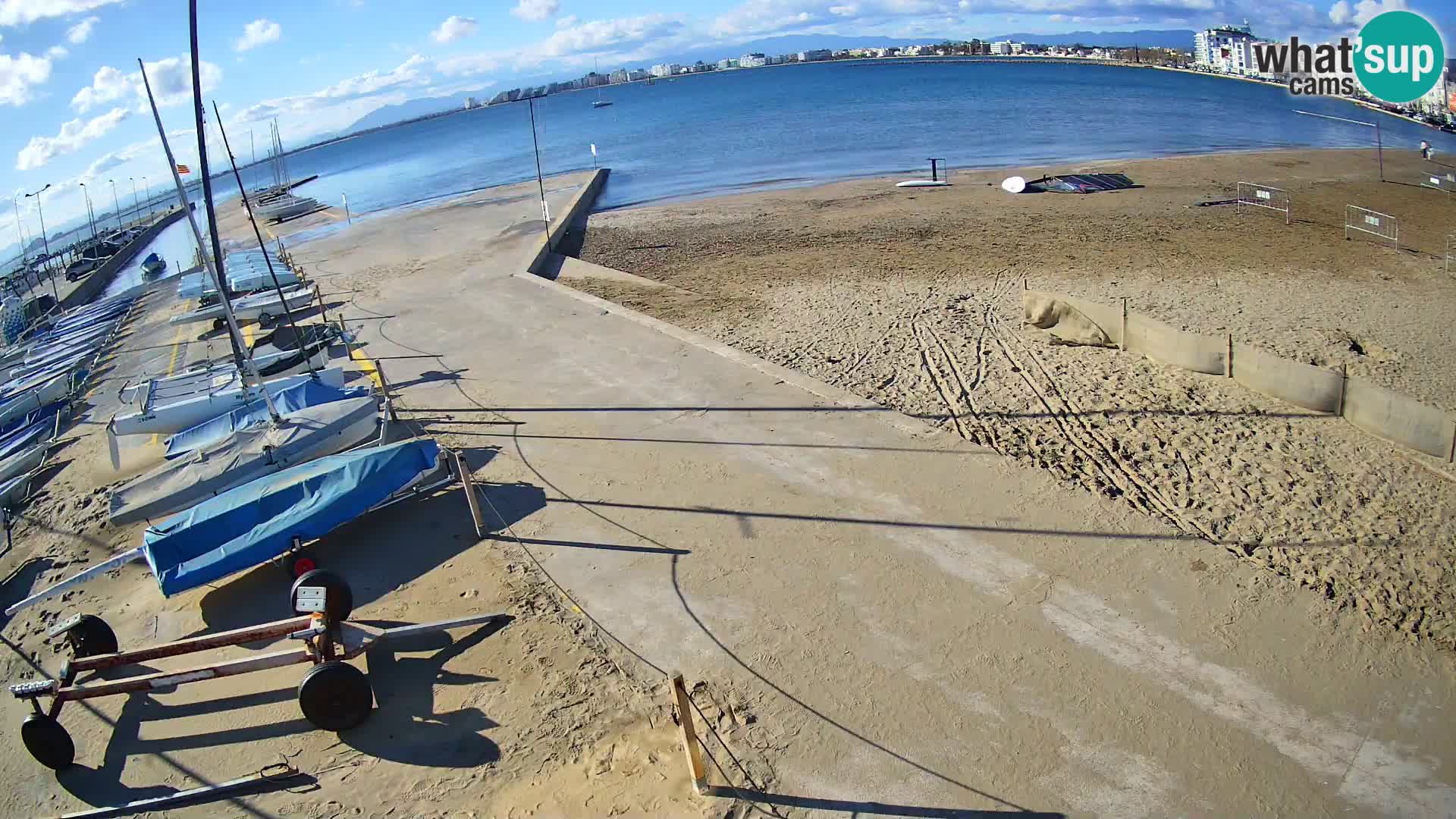 Kamera Roses marina – Costa Brava – plaža La Perola