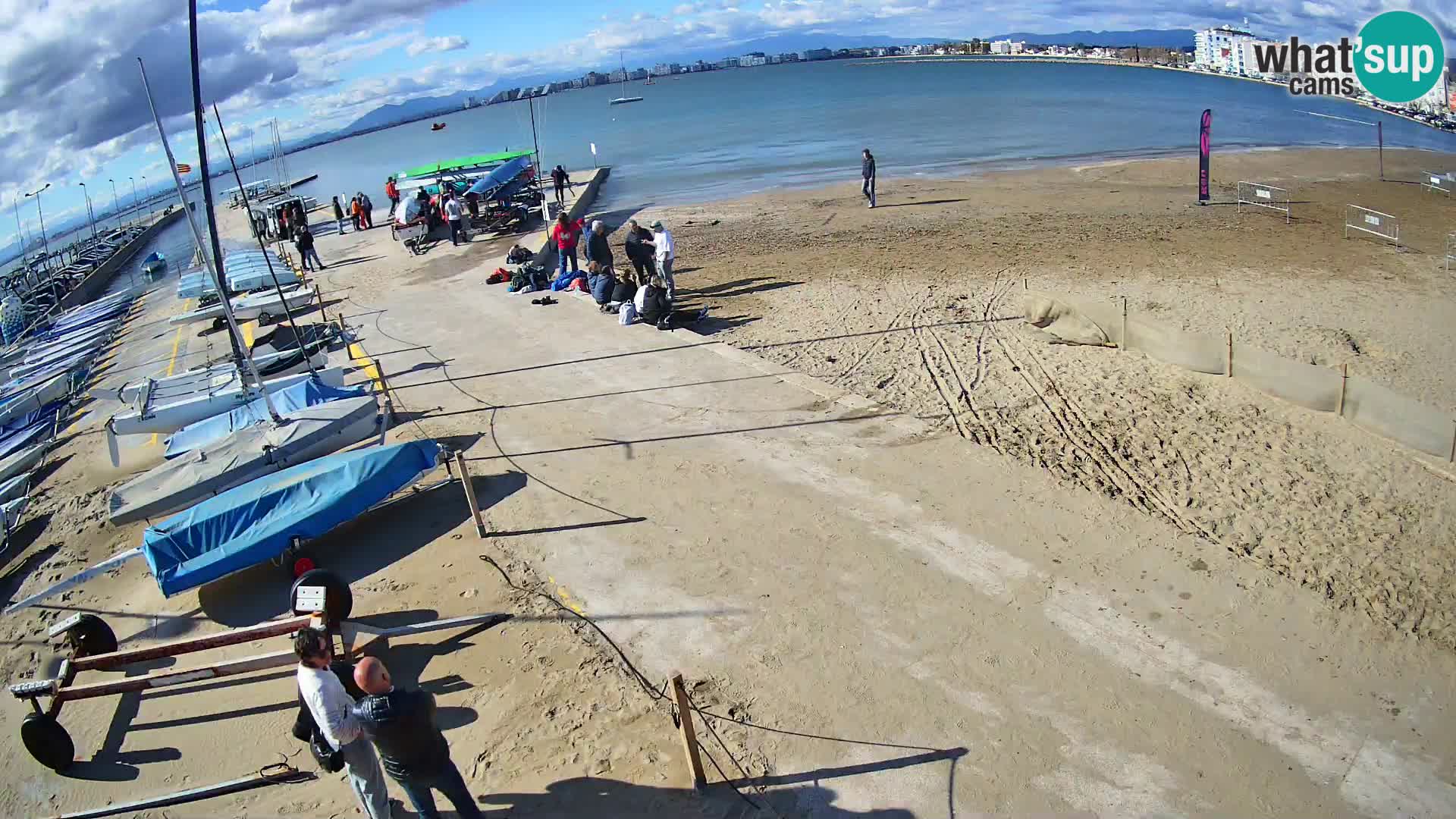 Kamera Roses marina – Costa Brava – plaža La Perola