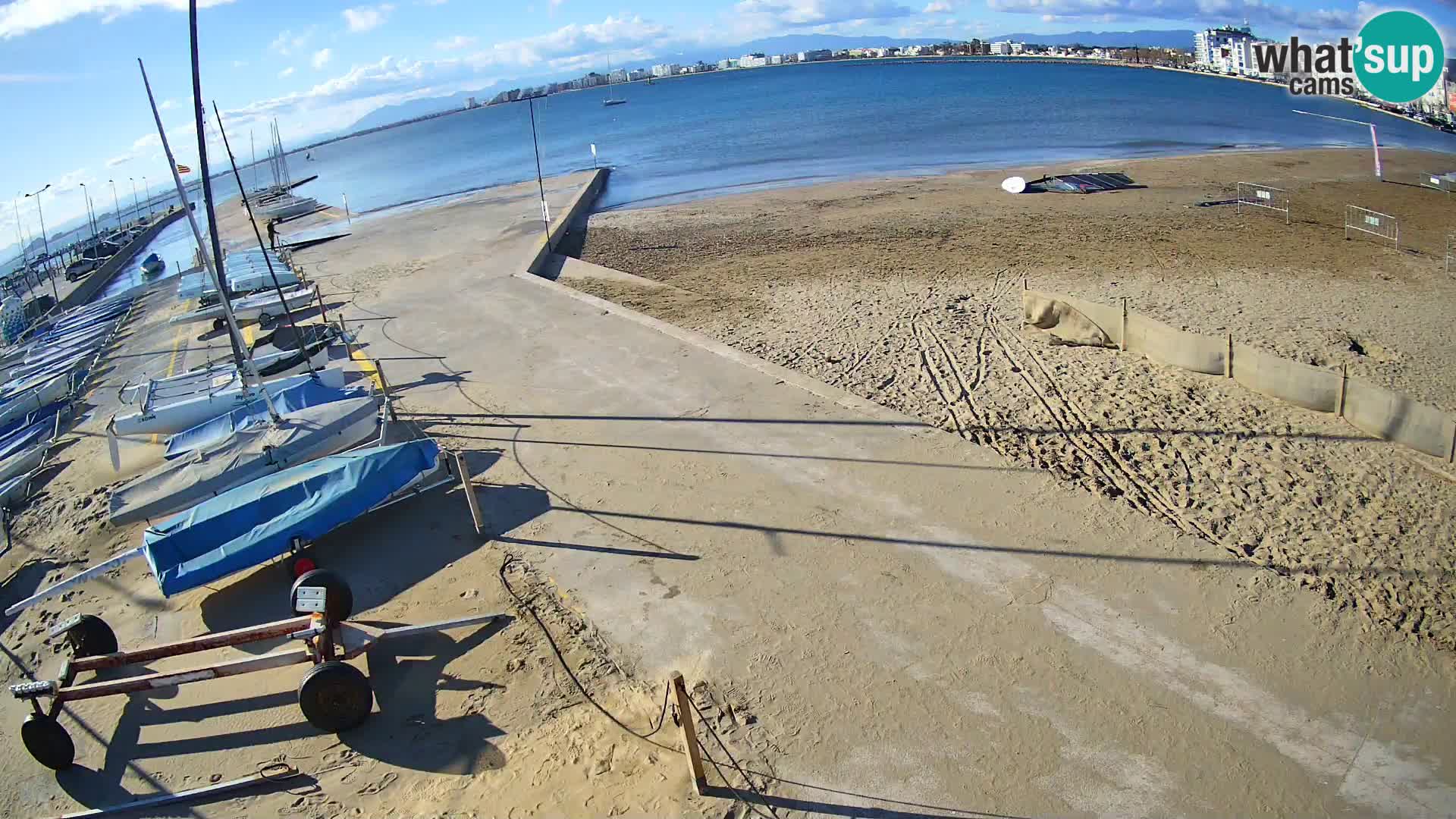 Kamera Roses marina – Costa Brava – plaža La Perola