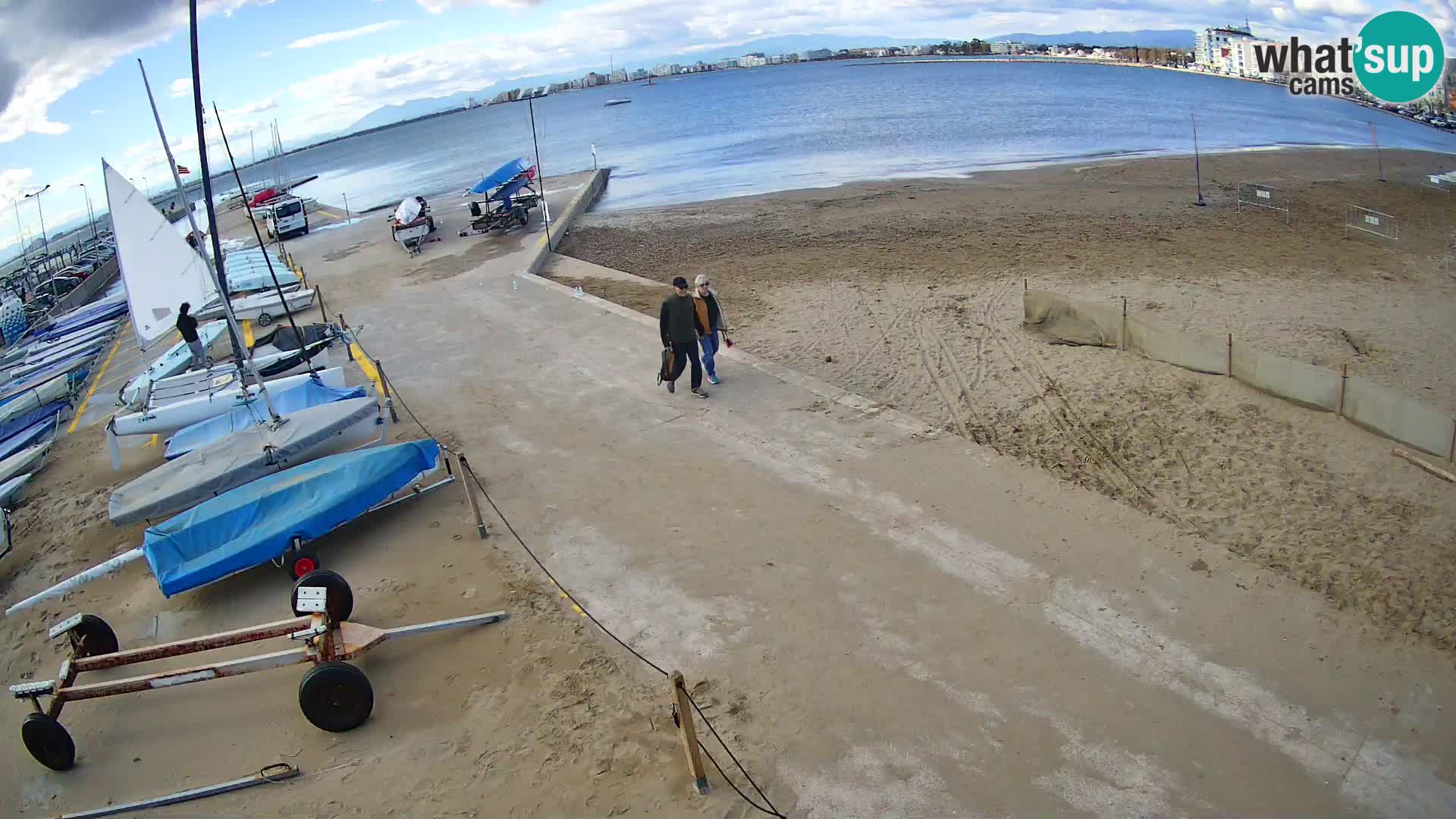 Web kamera Roses marina – Costa Brava – plaža La Perola