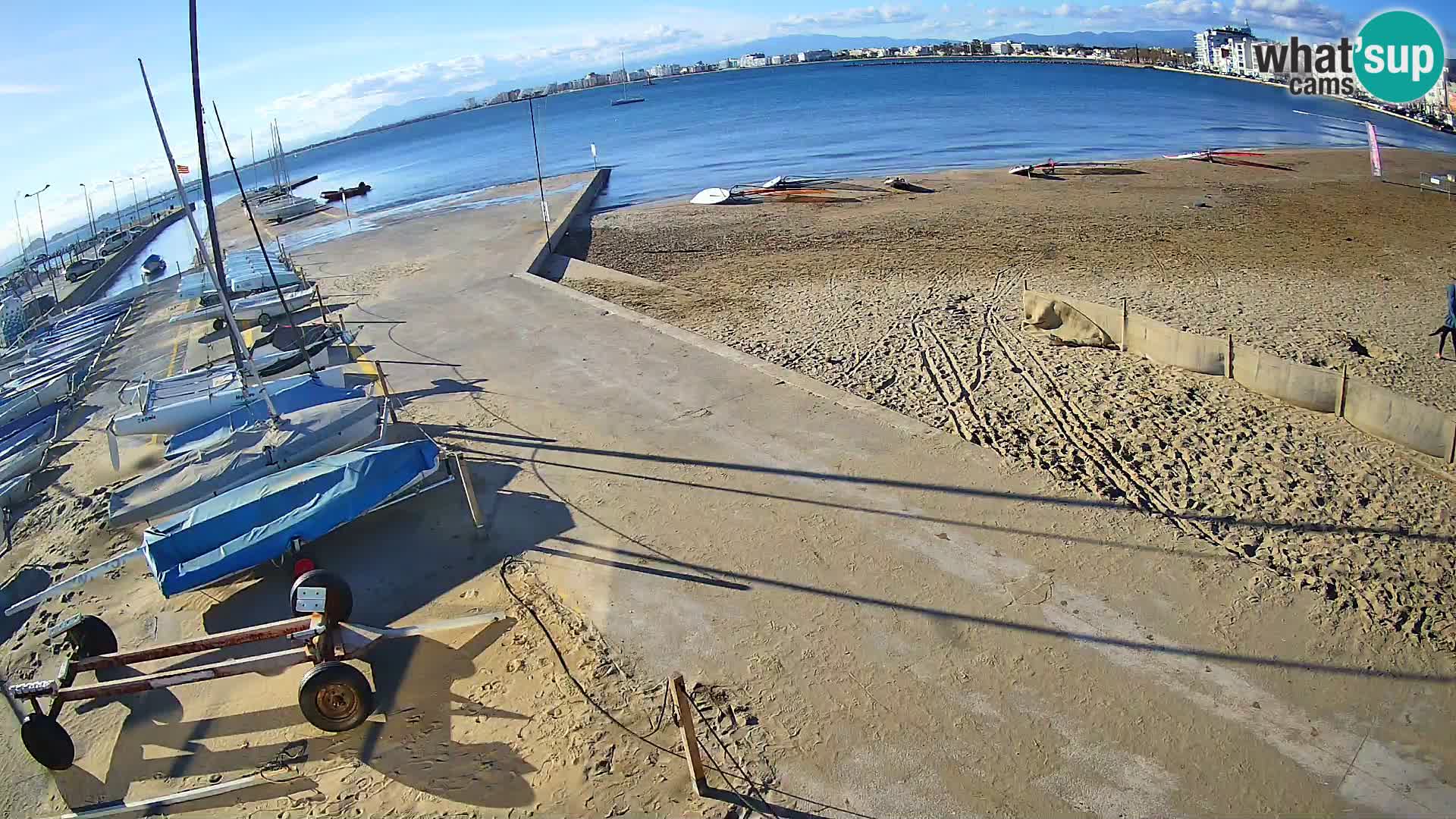 Webcam Hafen von Roses – Costa Brava – Strand La Perola