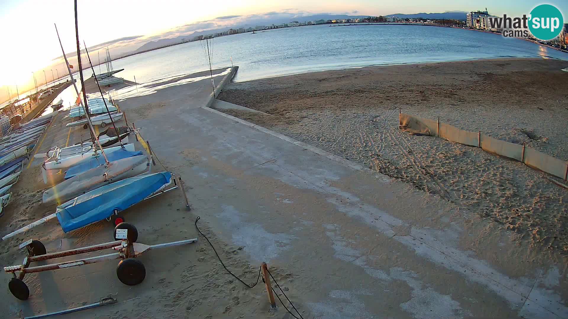 Kamera Roses marina – Costa Brava – plaža La Perola