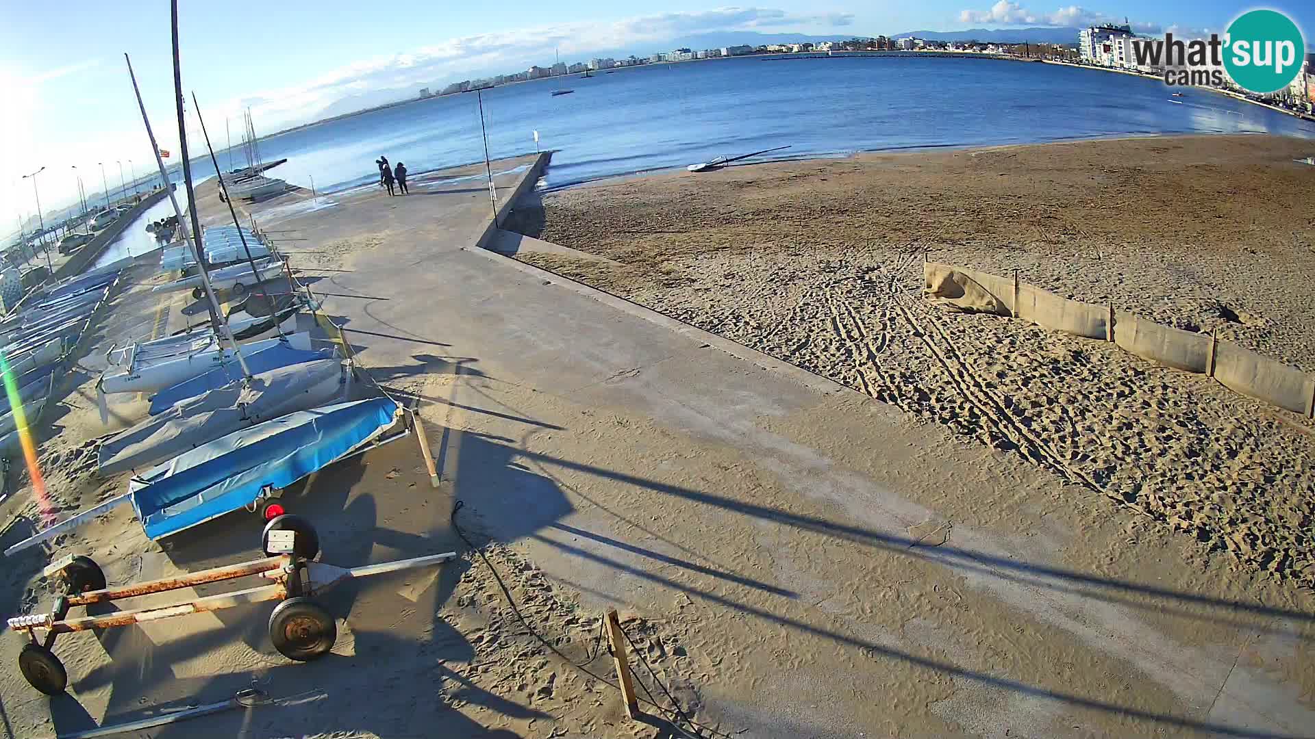 Webcam porto di Roses – Costa Brava – spiaggia La Perola