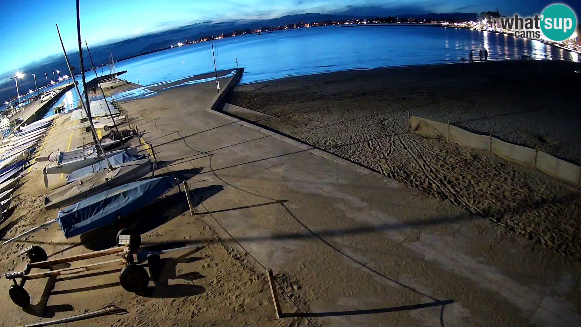 Webcam Hafen von Roses – Costa Brava – Strand La Perola