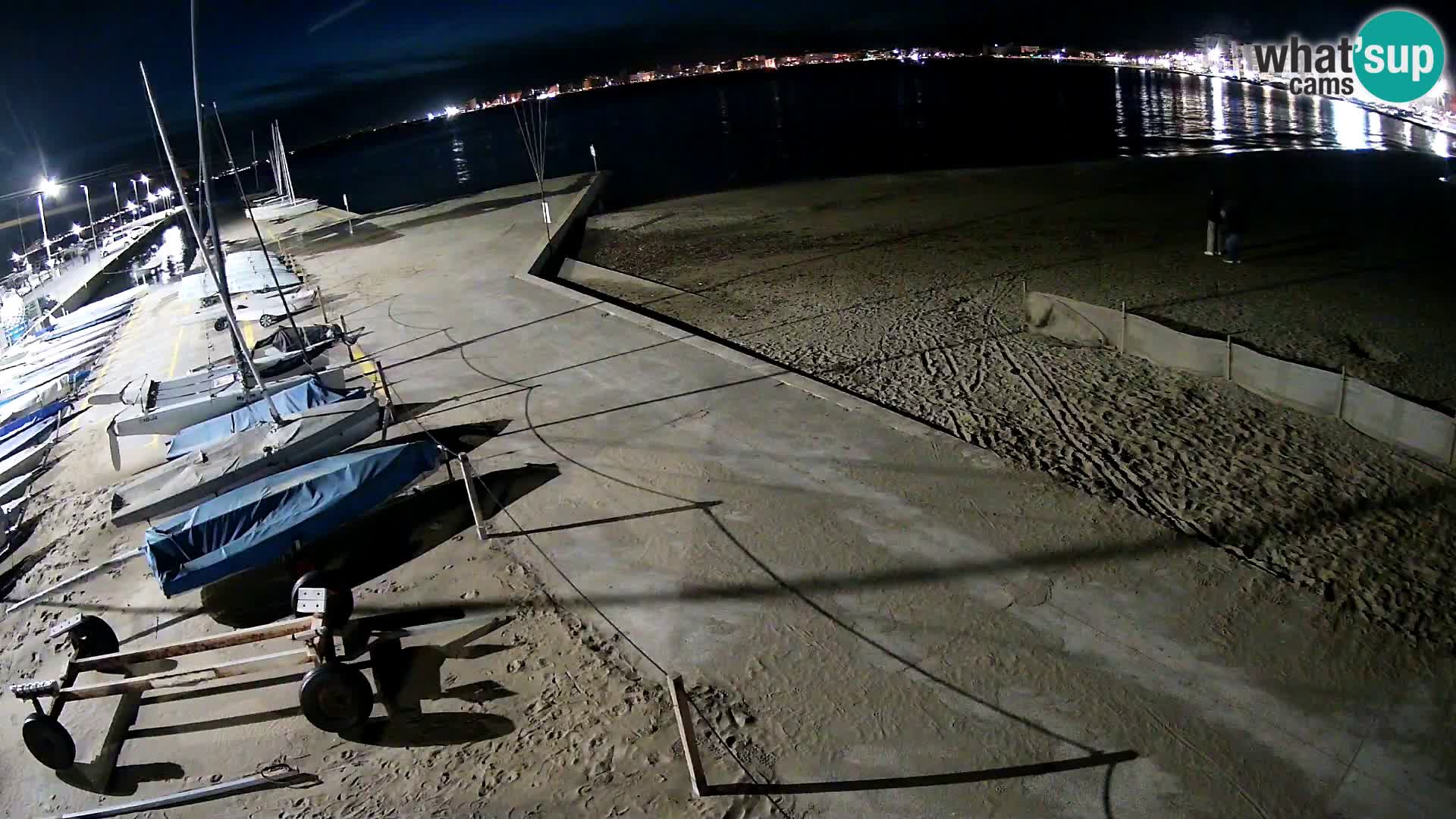 Webcam Hafen von Roses – Costa Brava – Strand La Perola