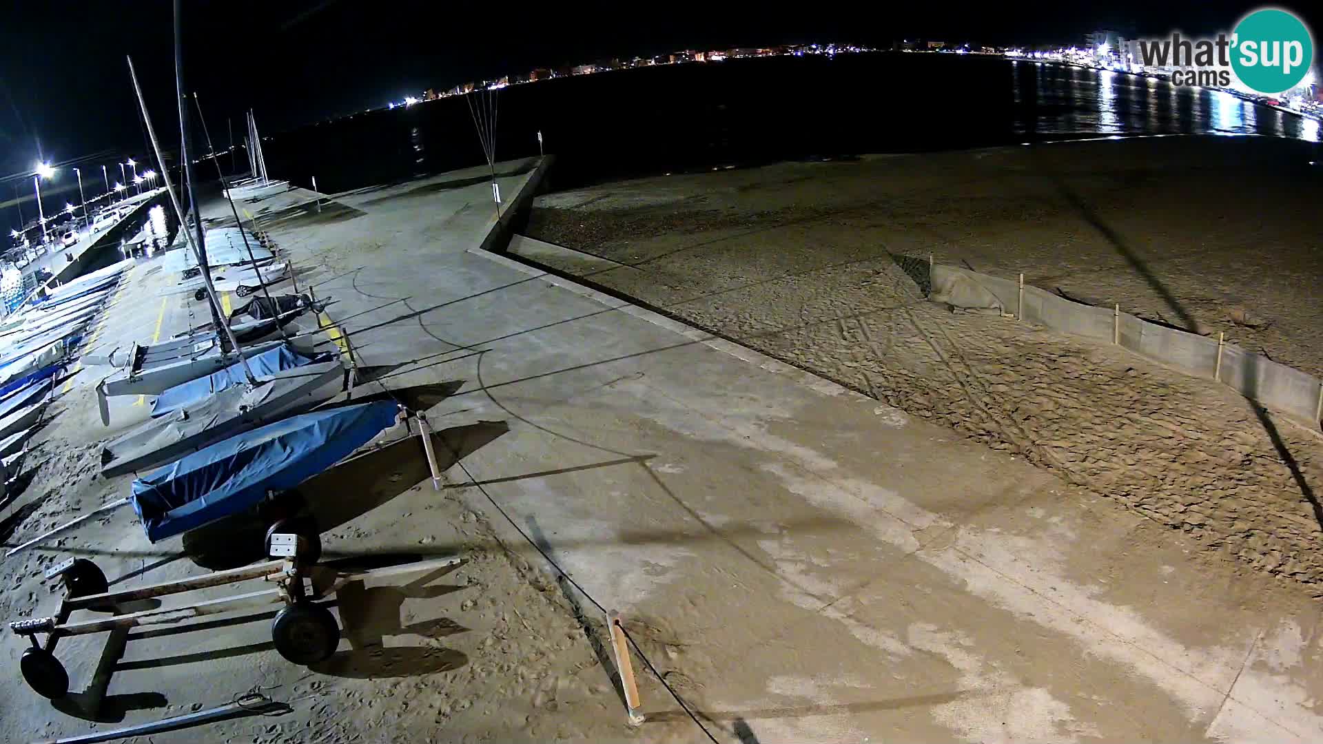 Roses webcam Port – Costa Brava – plage La Perola