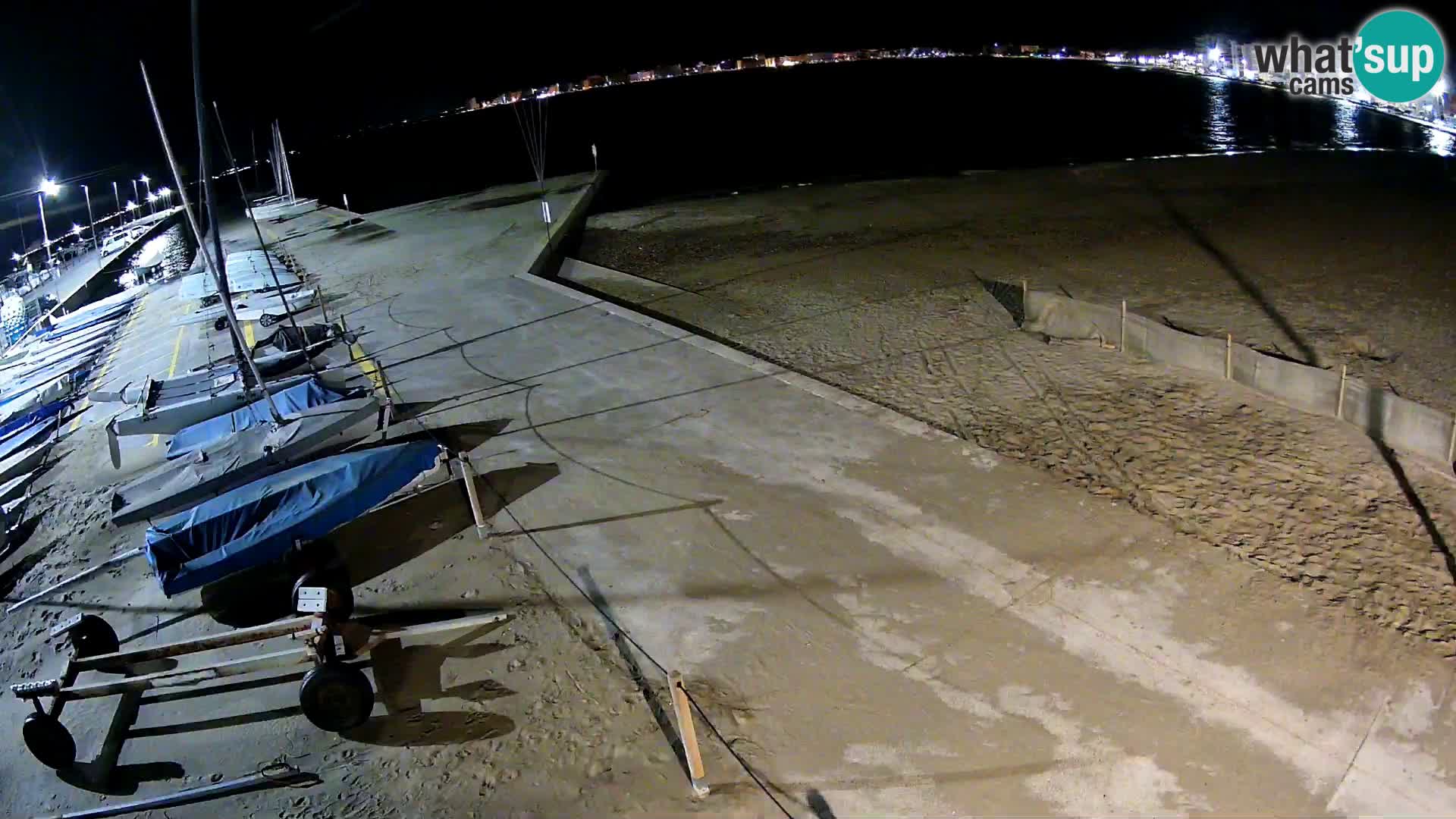 Roses webcam Port – Costa Brava – plage La Perola