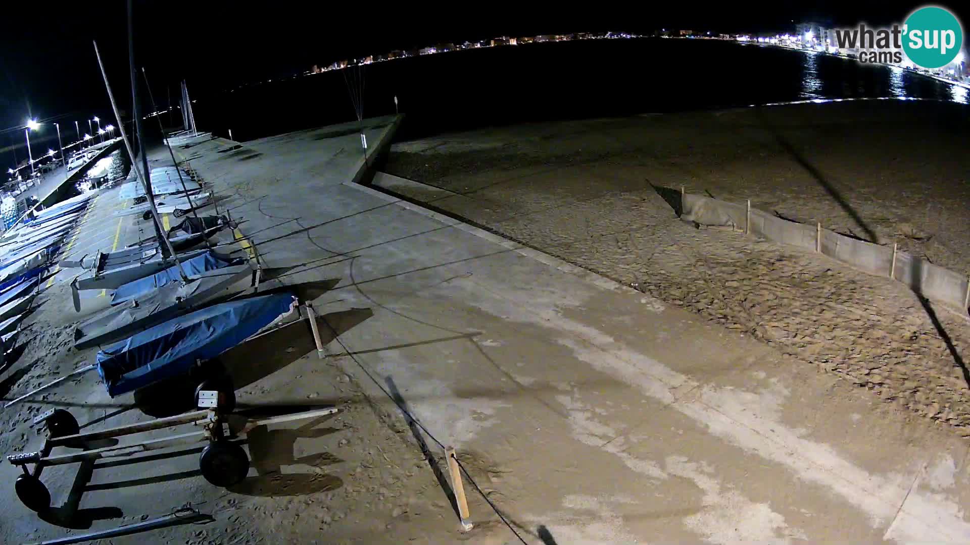 Kamera Roses marina – Costa Brava – plaža La Perola