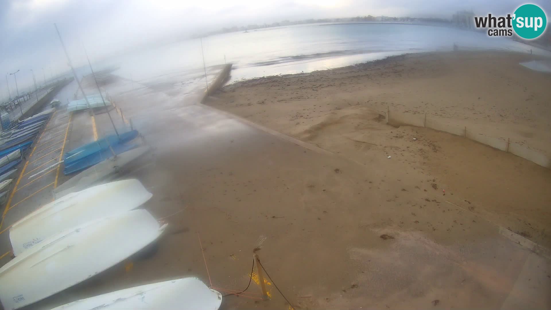 Web kamera Roses marina – Costa Brava – plaža La Perola