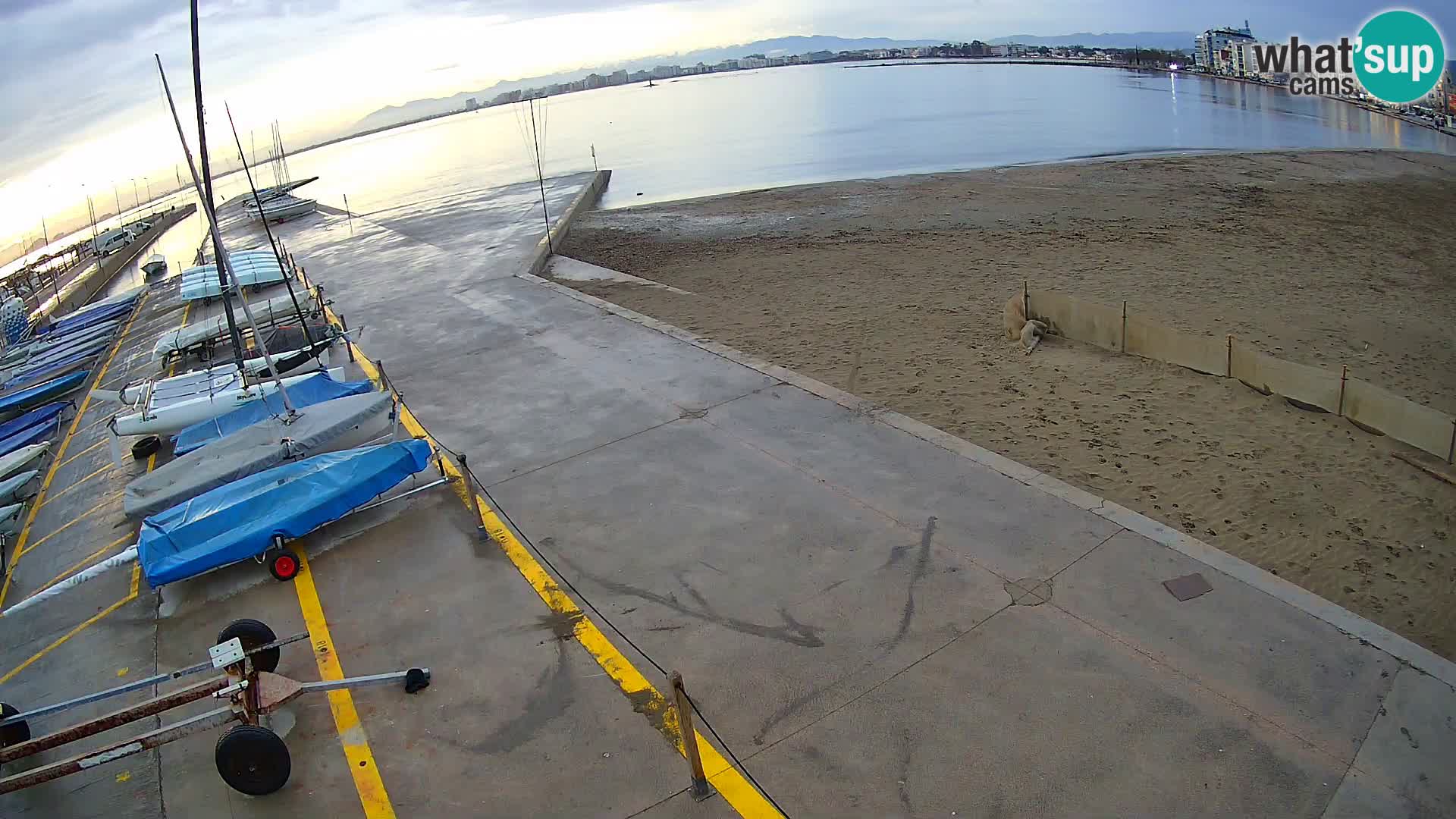 Webcam Port of Roses – Costa Brava – La Perola Beach