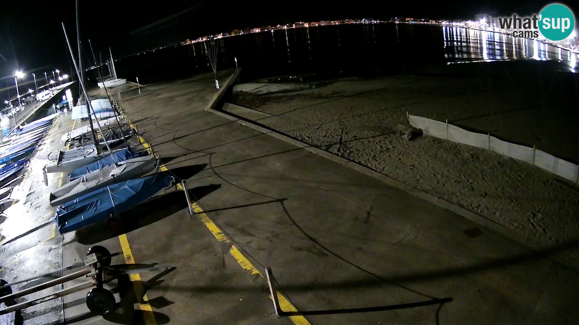 Roses webcam Port – Costa Brava – plage La Perola