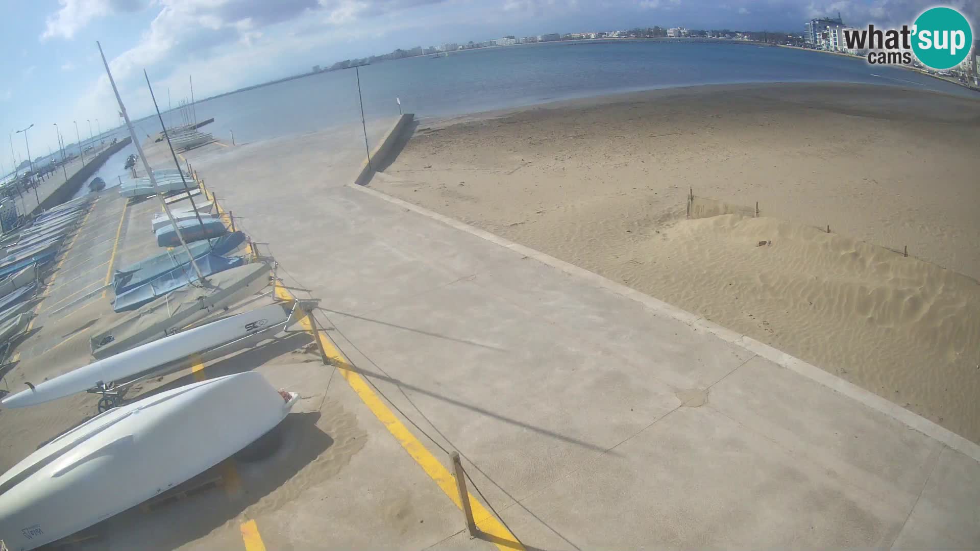 Webcam porto di Roses – Costa Brava – spiaggia La Perola