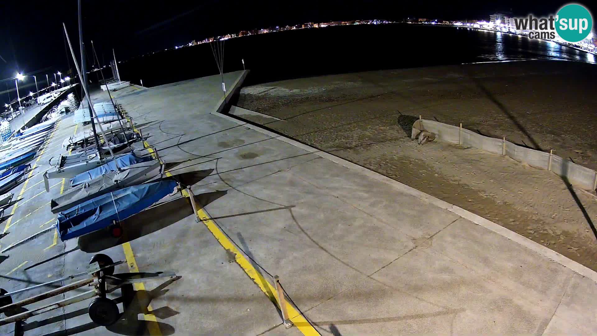 Webcam Hafen von Roses – Costa Brava – Strand La Perola