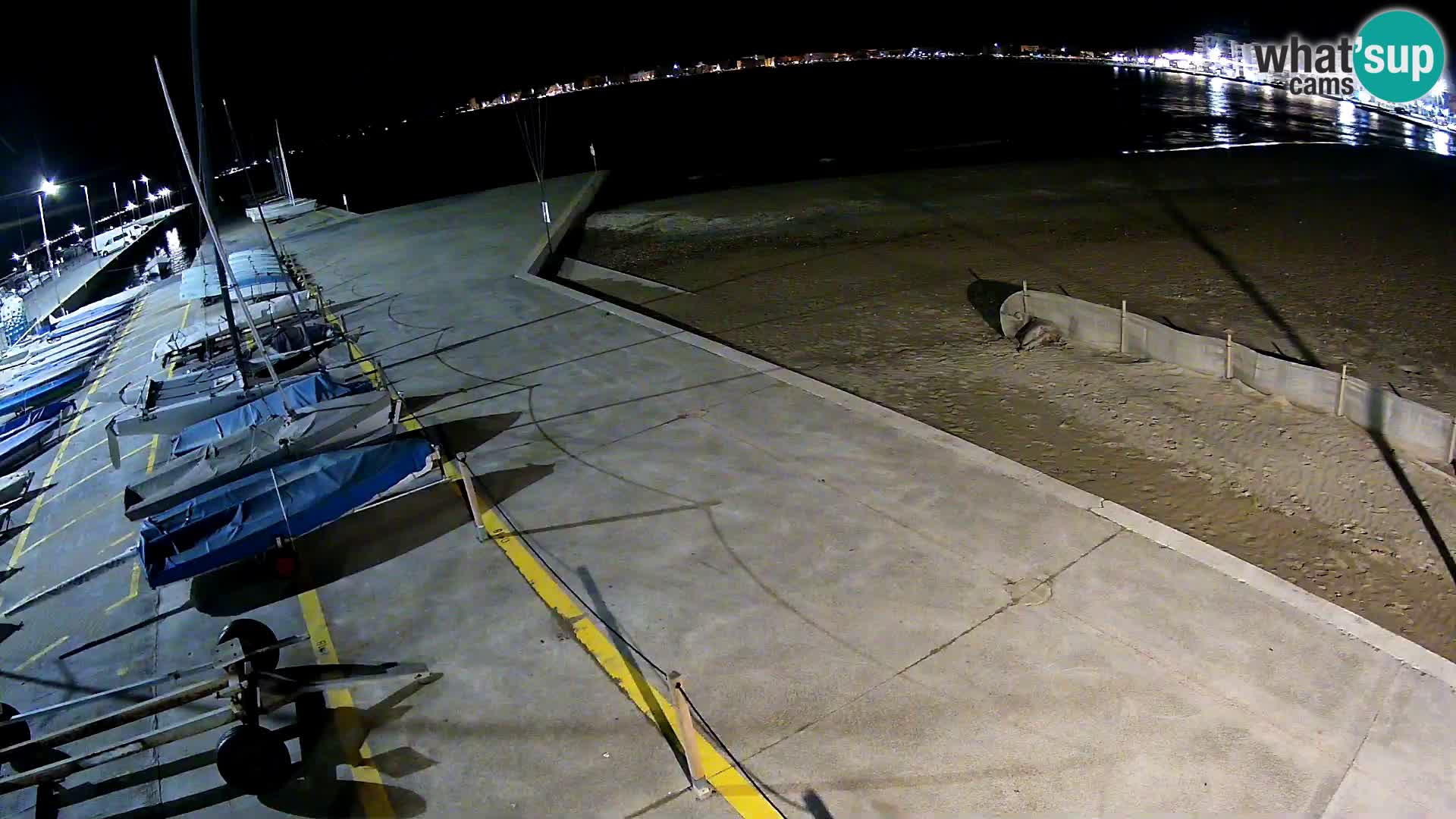 Web kamera Roses marina – Costa Brava – plaža La Perola