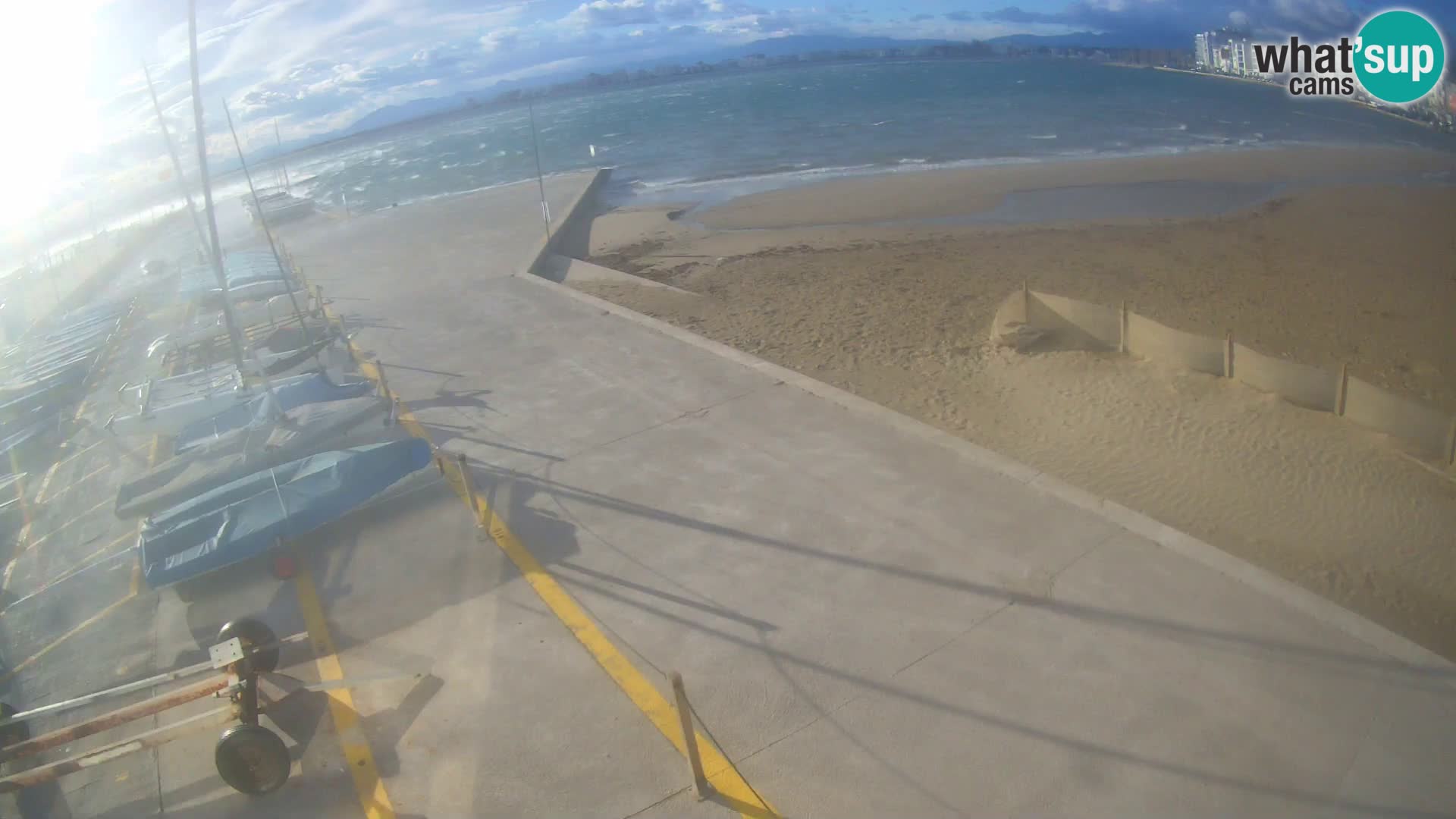 Webcam Port of Roses – Costa Brava – La Perola Beach