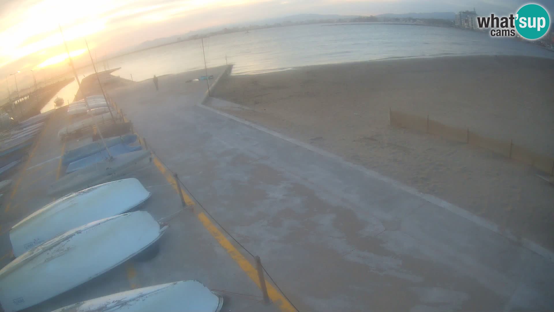 Webcam Hafen von Roses – Costa Brava – Strand La Perola