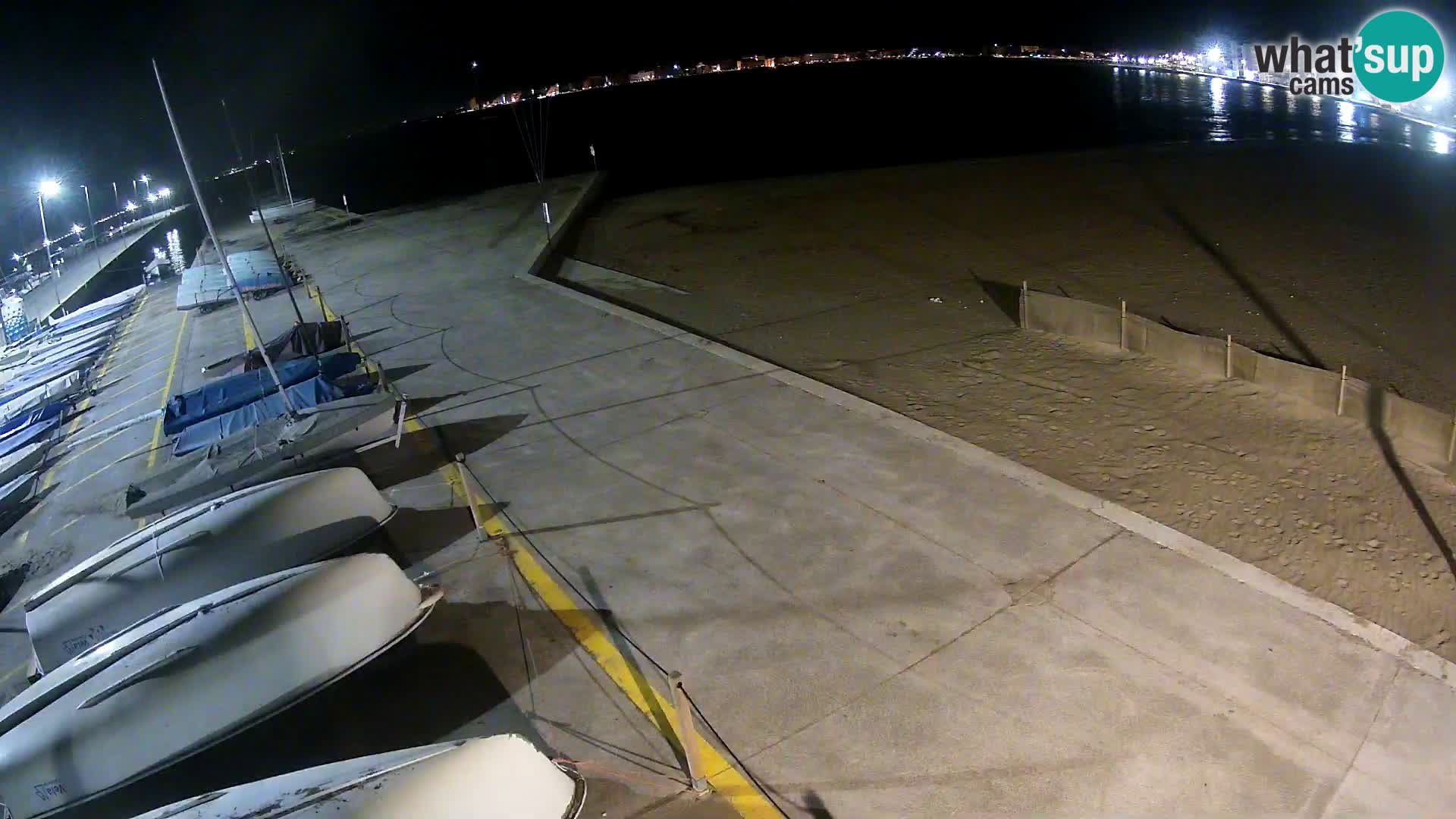 Roses webcam Port – Costa Brava – plage La Perola