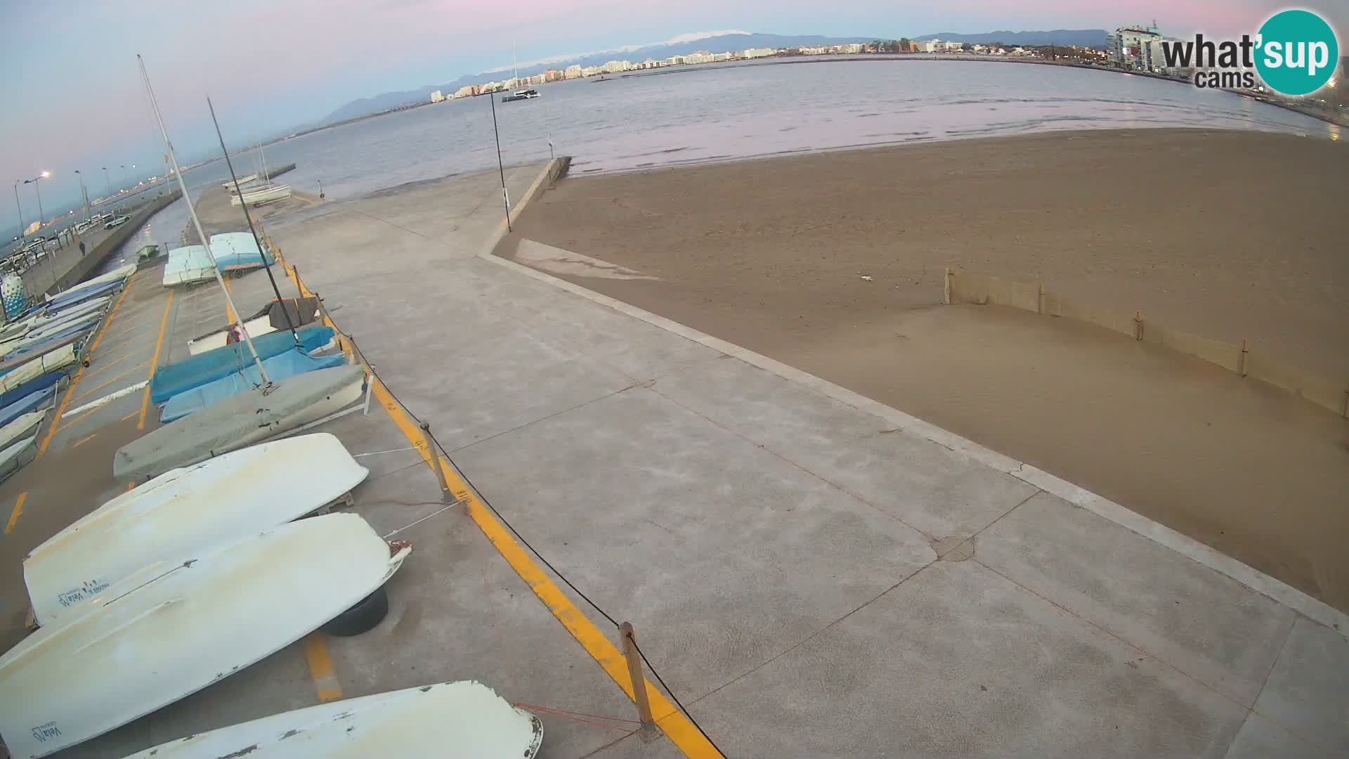 Webcam porto di Roses – Costa Brava – spiaggia La Perola