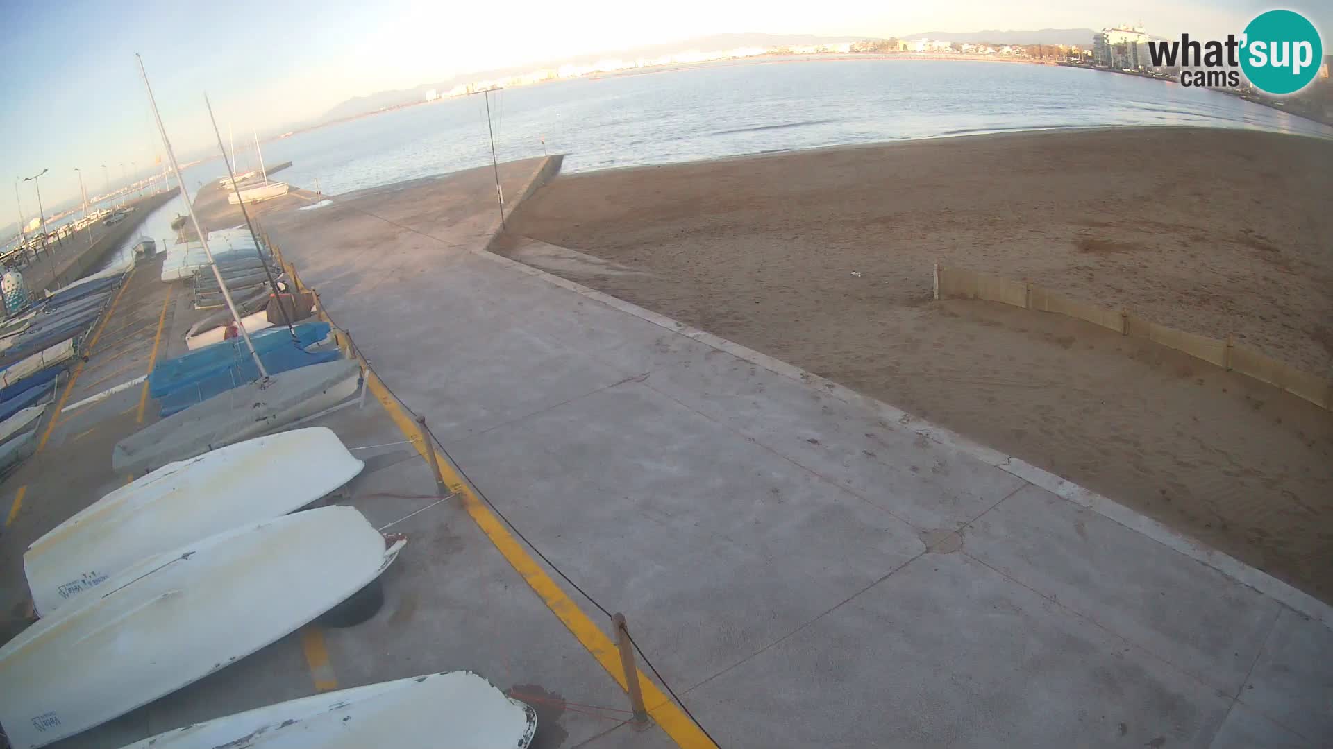 Webcam Port of Roses – Costa Brava – La Perola Beach