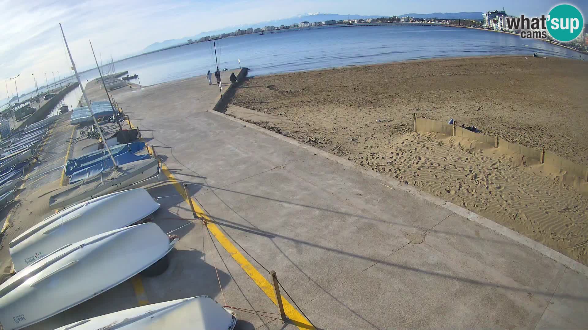 Webcam porto di Roses – Costa Brava – spiaggia La Perola