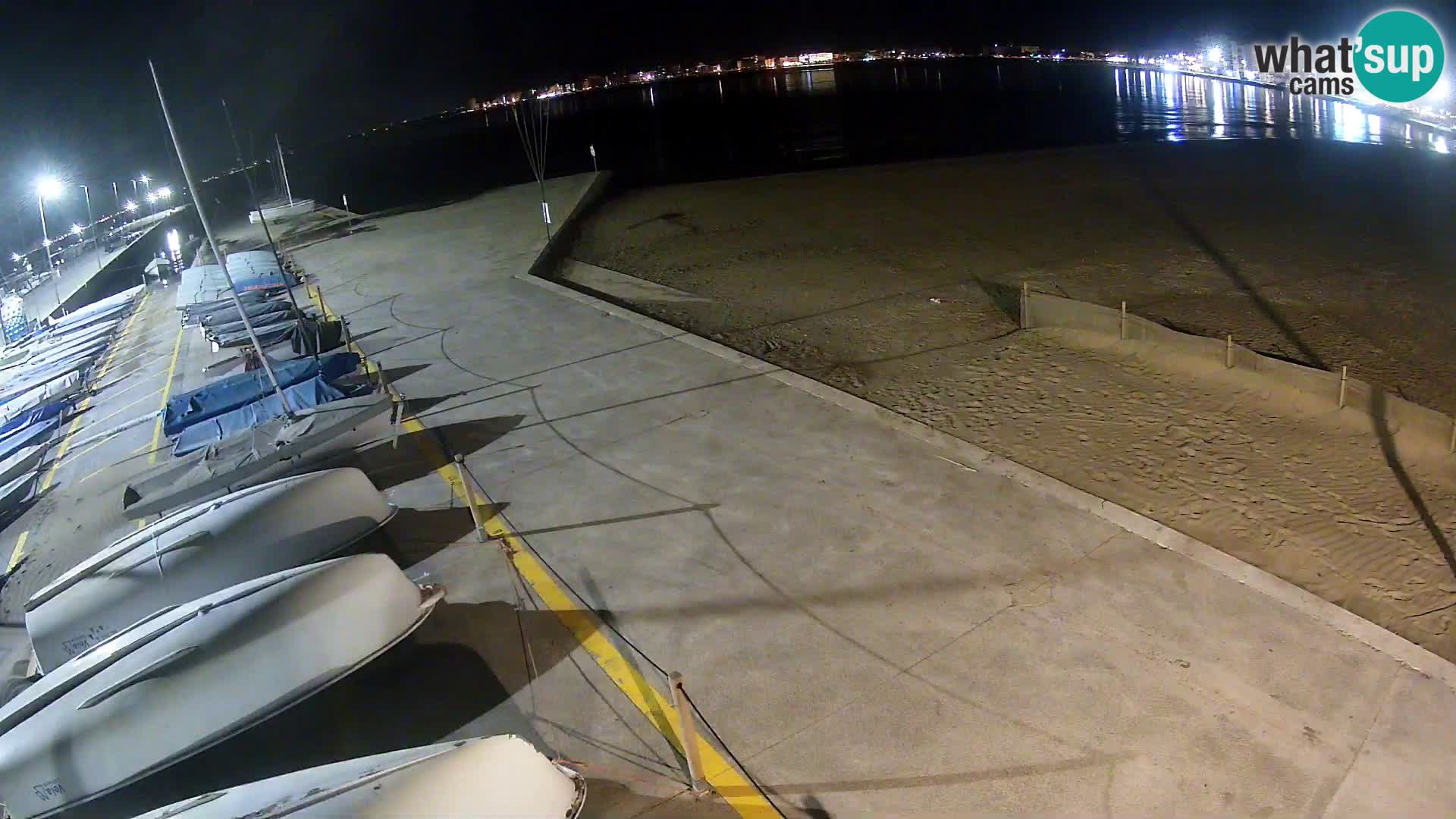 Webcam porto di Roses – Costa Brava – spiaggia La Perola