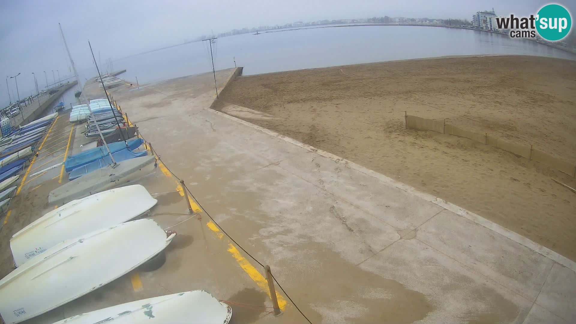 Web kamera Roses marina – Costa Brava – plaža La Perola