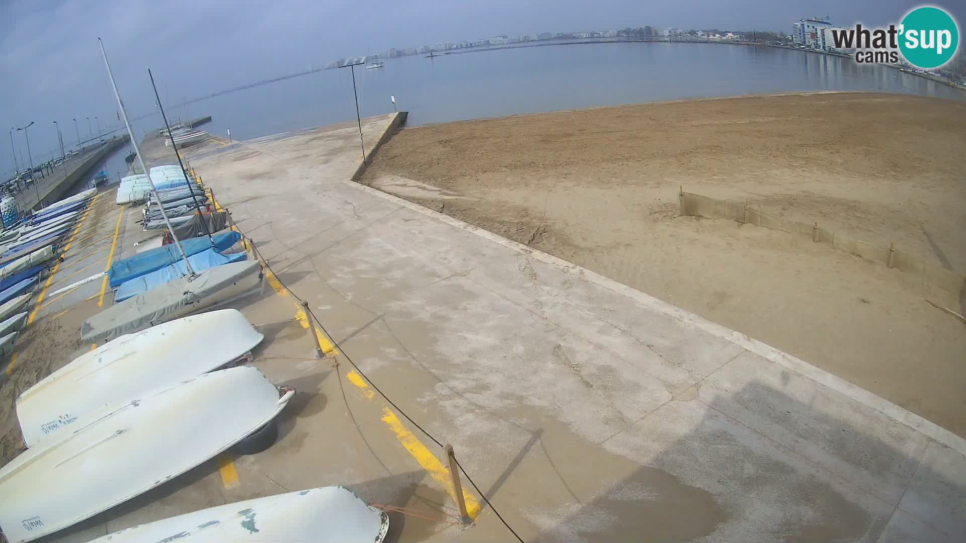 Web kamera Roses marina – Costa Brava – plaža La Perola