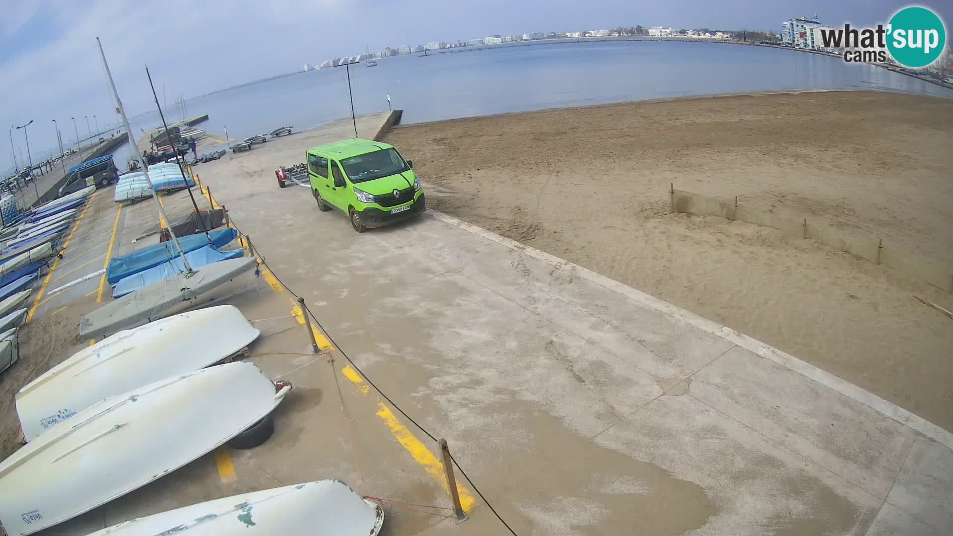 Webcam porto di Roses – Costa Brava – spiaggia La Perola