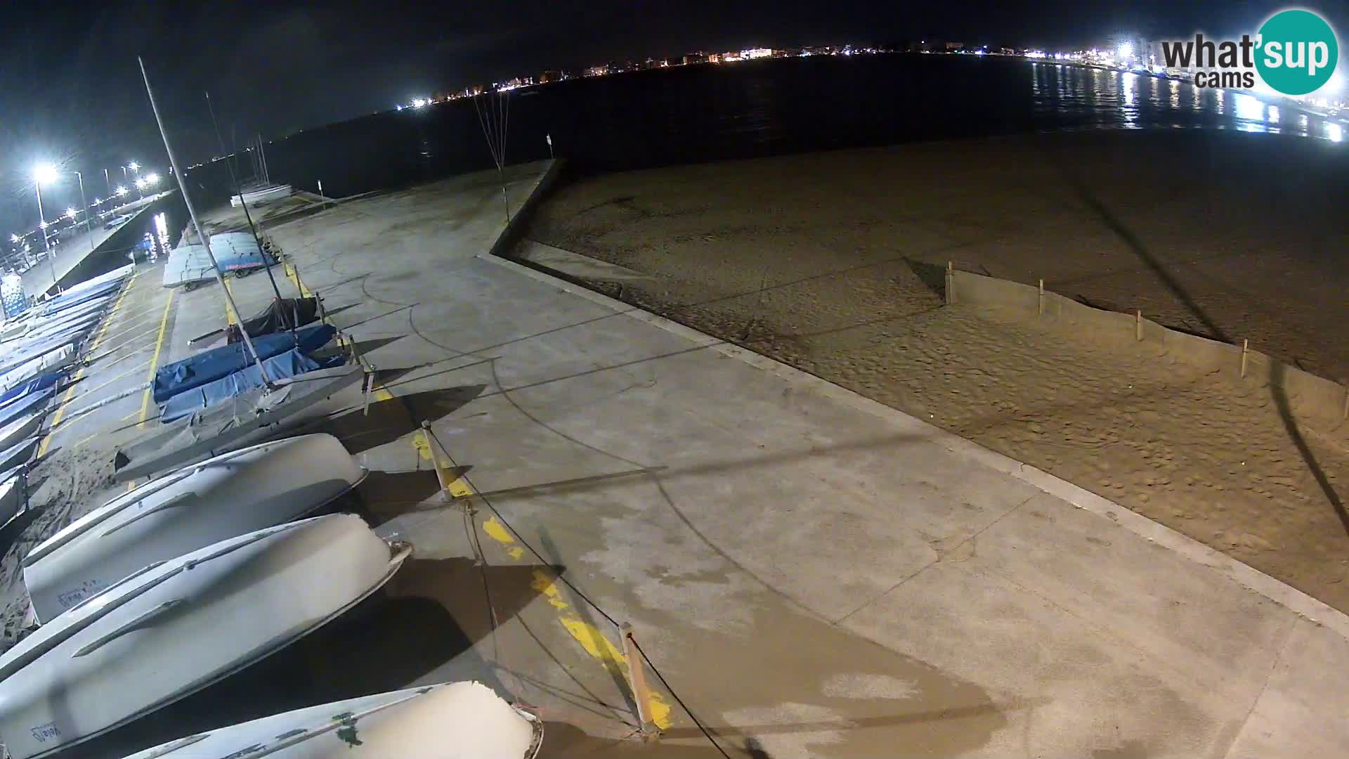 Kamera Roses marina – Costa Brava – plaža La Perola