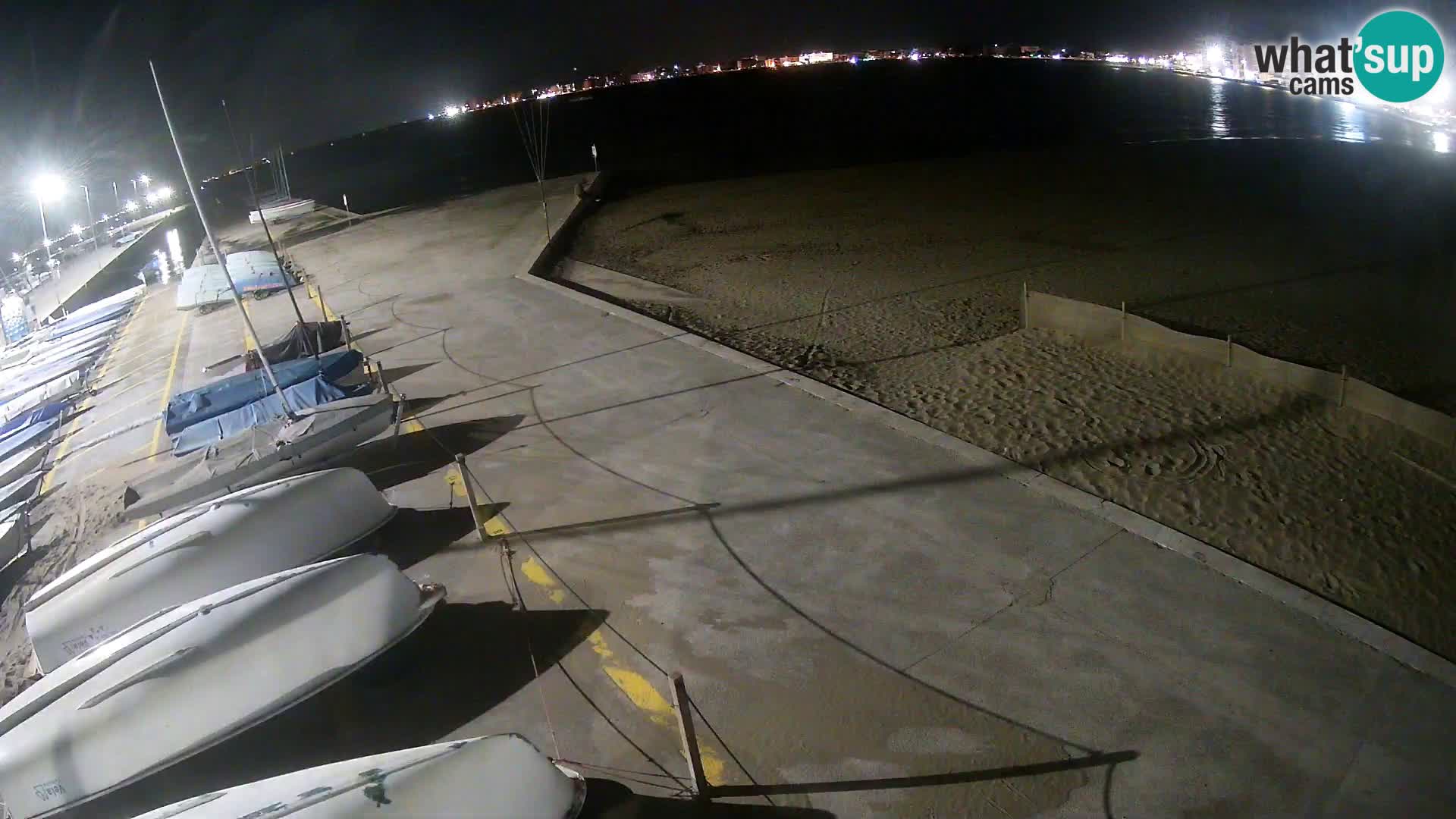 Web kamera Roses marina – Costa Brava – plaža La Perola