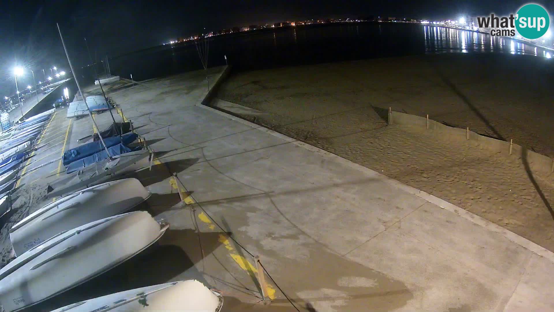 Web kamera Roses marina – Costa Brava – plaža La Perola