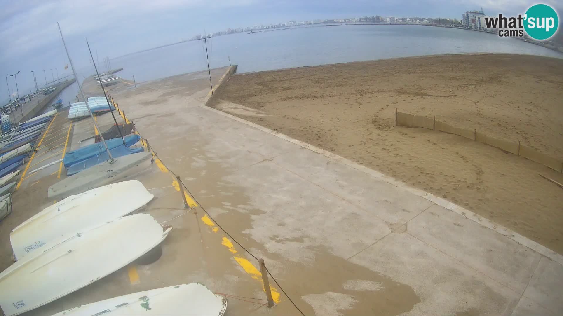 Webcam porto di Roses – Costa Brava – spiaggia La Perola