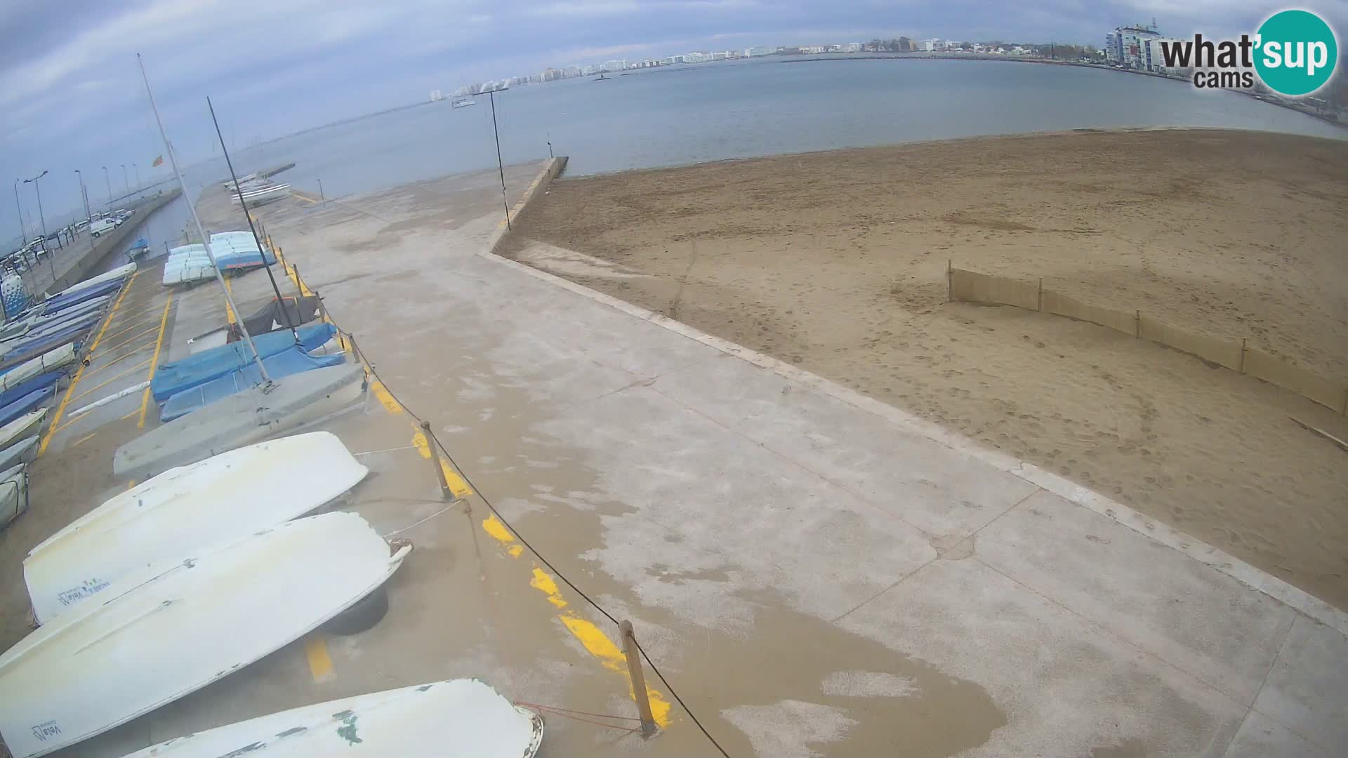 Webcam porto di Roses – Costa Brava – spiaggia La Perola