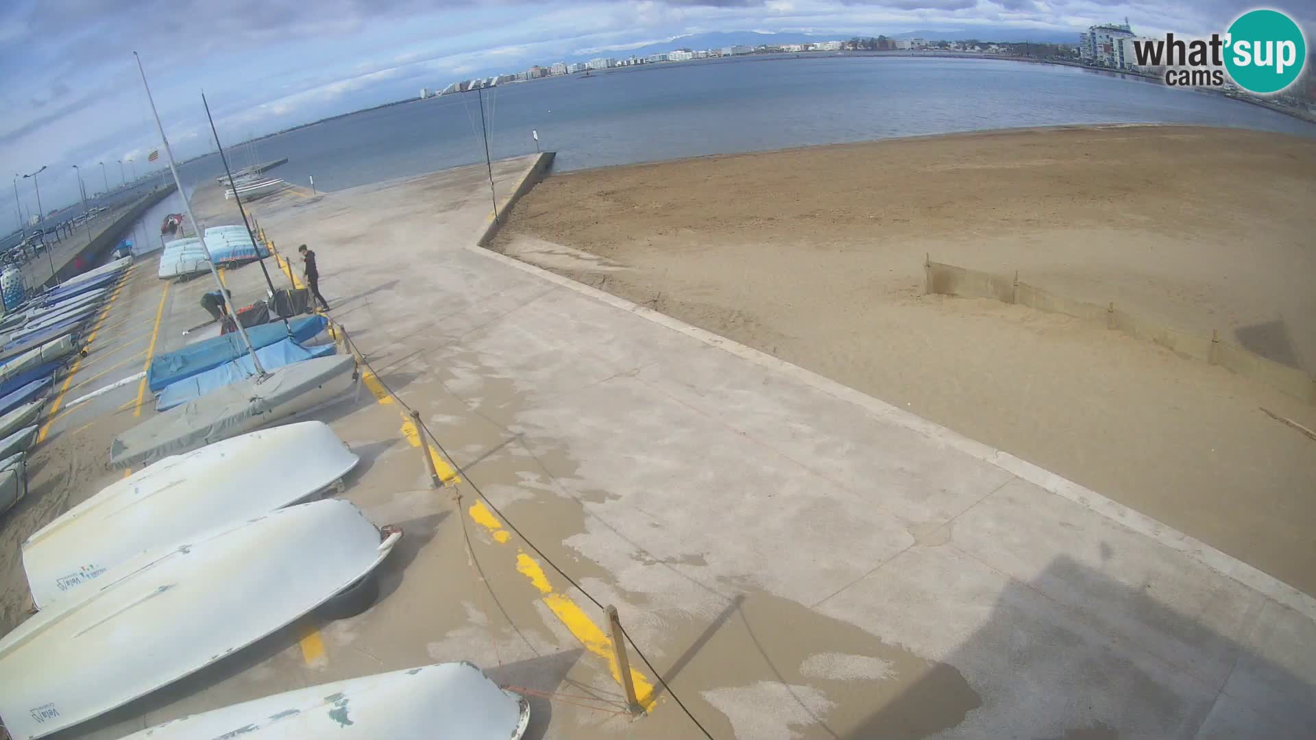 Webcam porto di Roses – Costa Brava – spiaggia La Perola