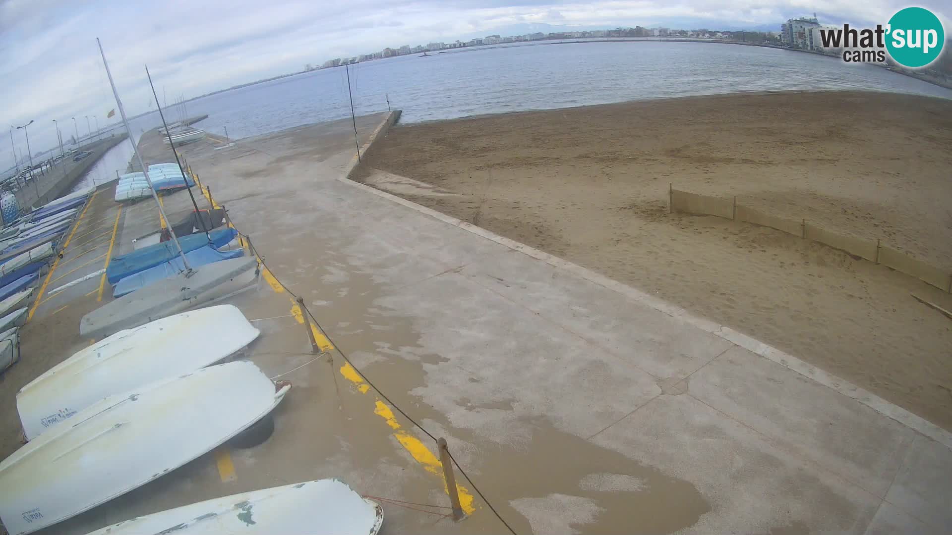 Webcam porto di Roses – Costa Brava – spiaggia La Perola