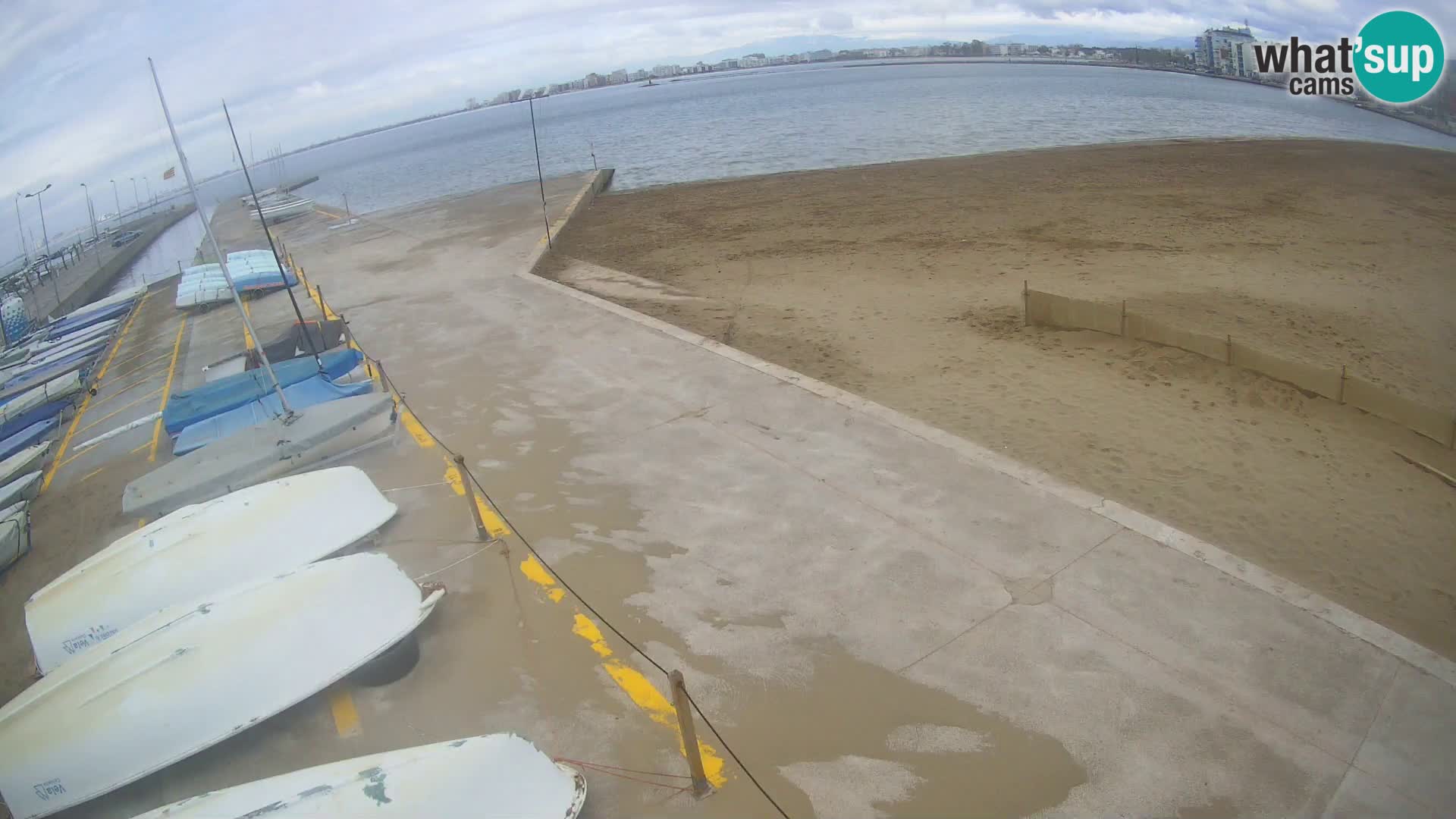 Roses webcam Port – Costa Brava – plage La Perola