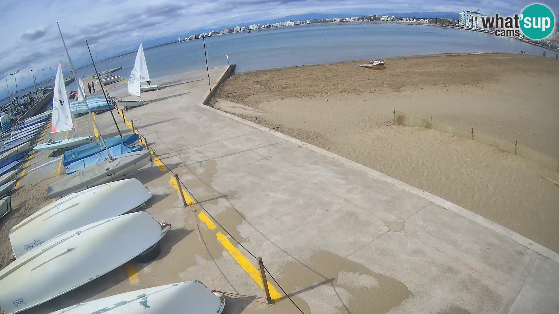 Webcam porto di Roses – Costa Brava – spiaggia La Perola